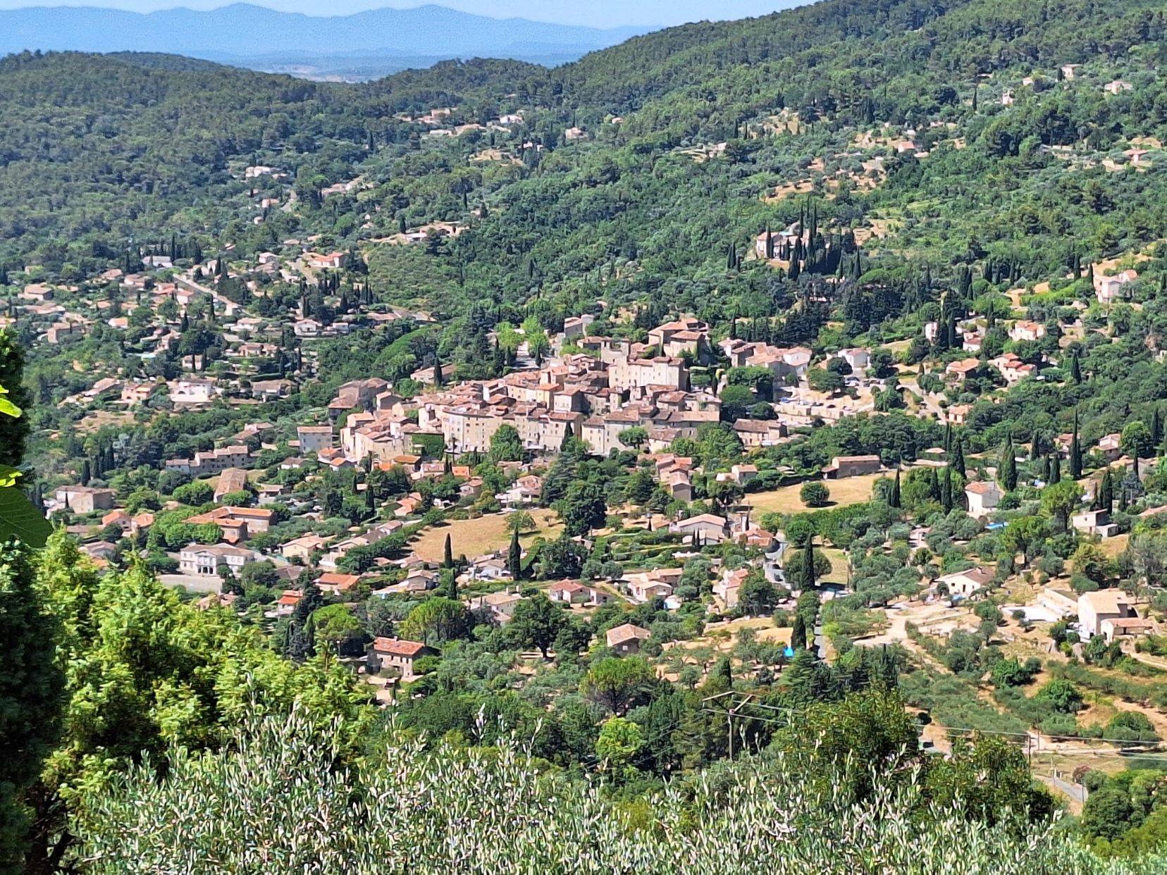 Blick auf Seillans