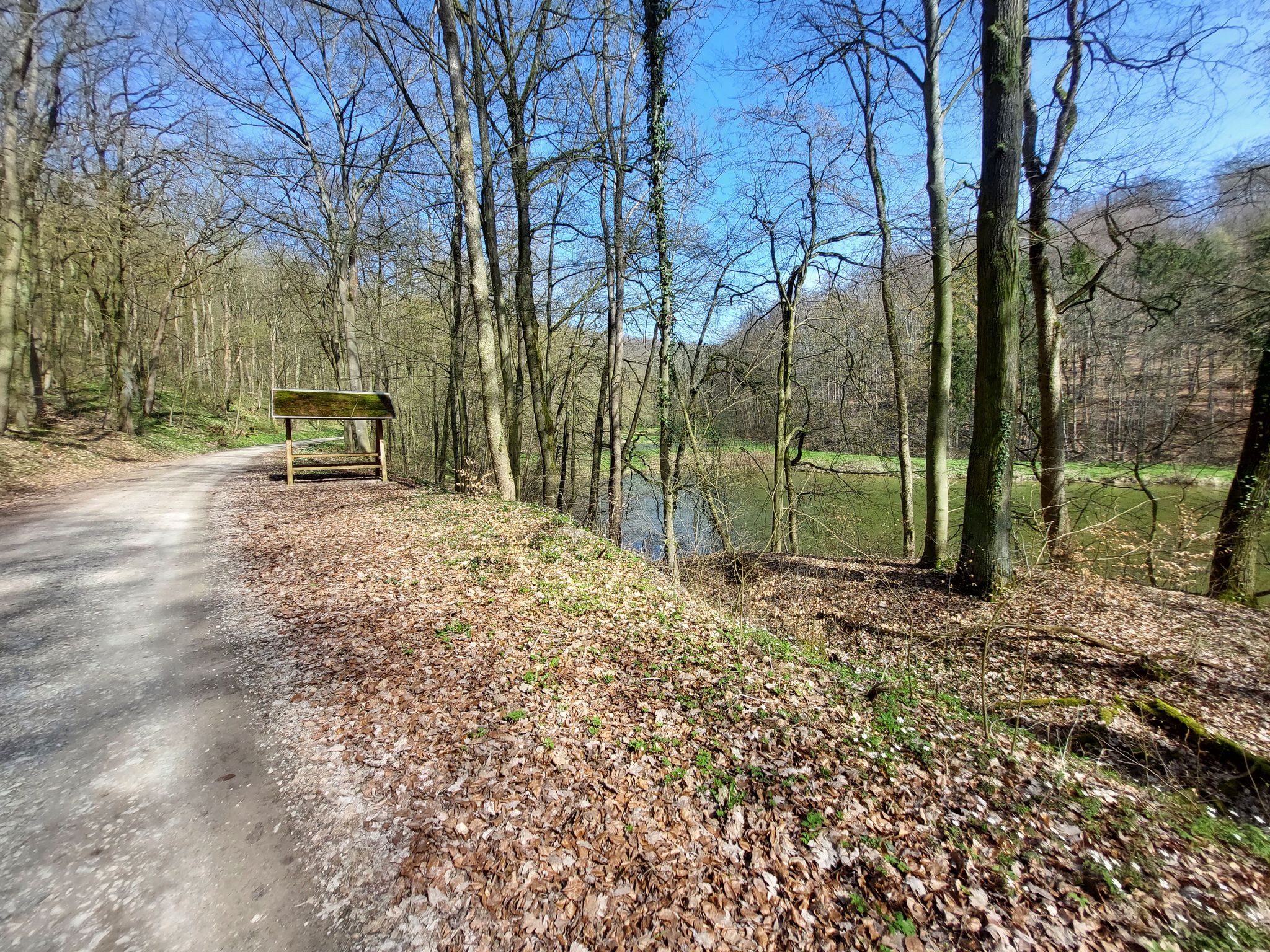 Rastplatz an den Teichen