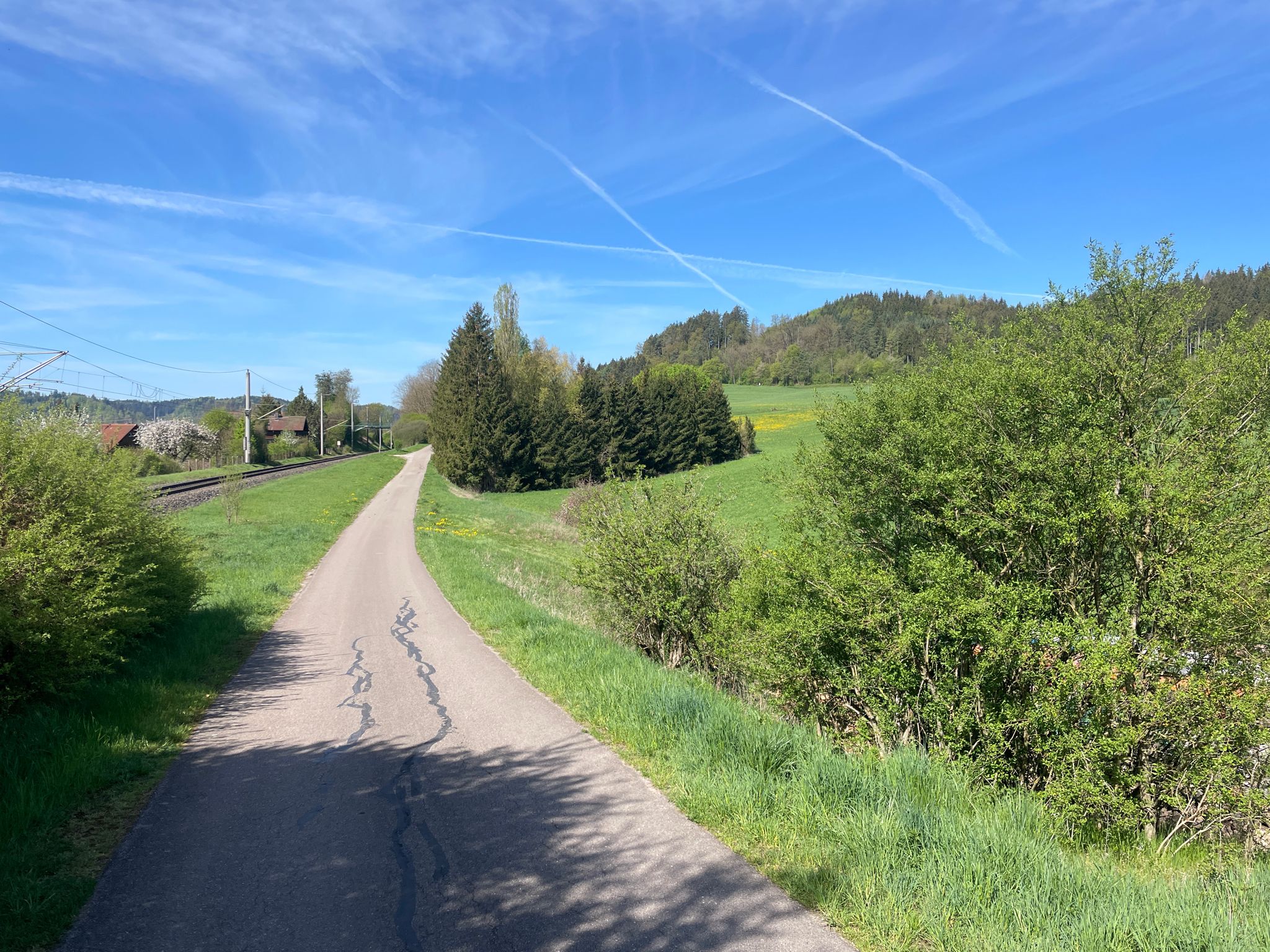 Nach einiger Zeit an der Straße entlang, fuhren wir dann etwas Abseits.