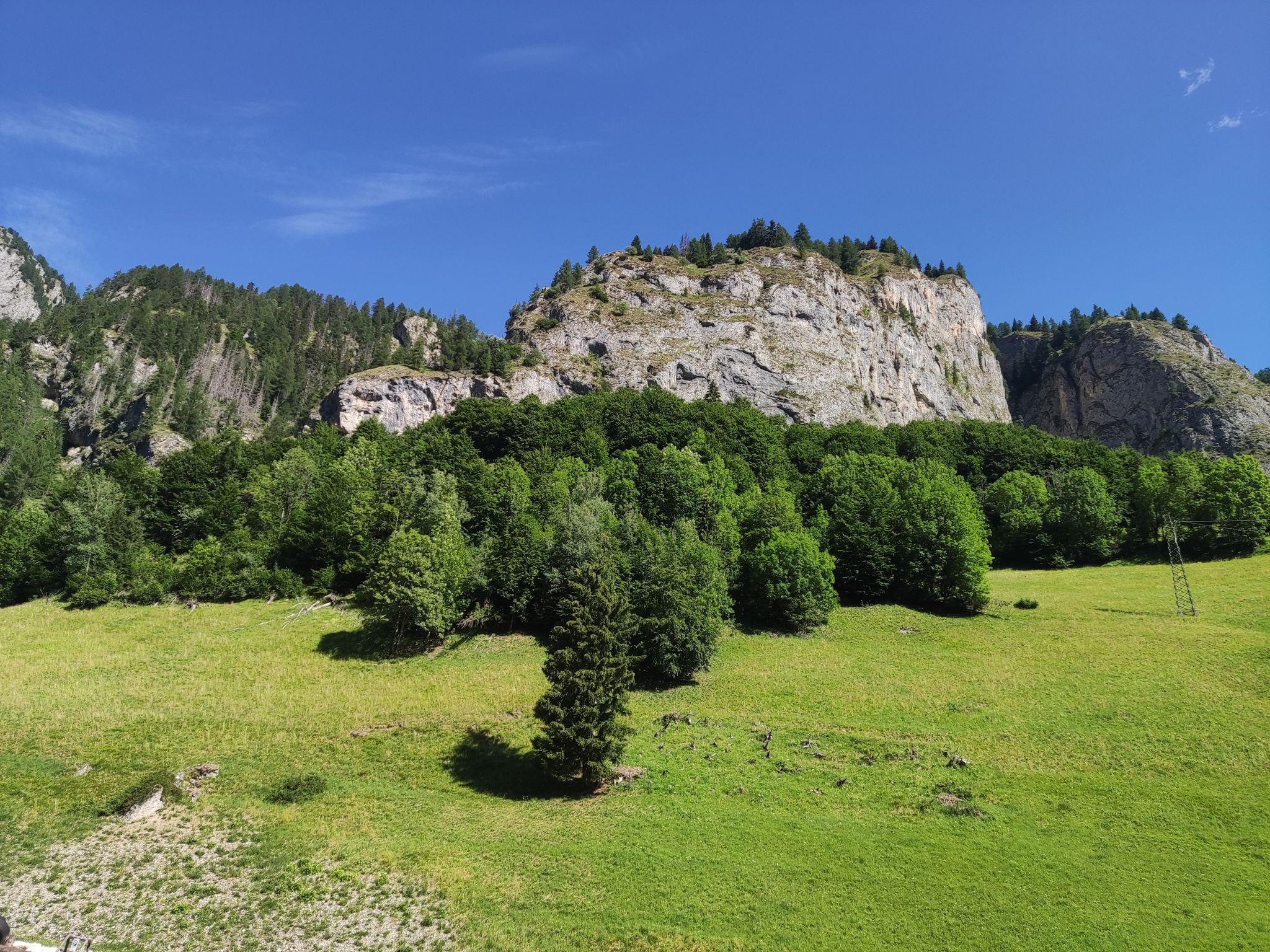 da oben ging mein schöner Bergwanderweg 