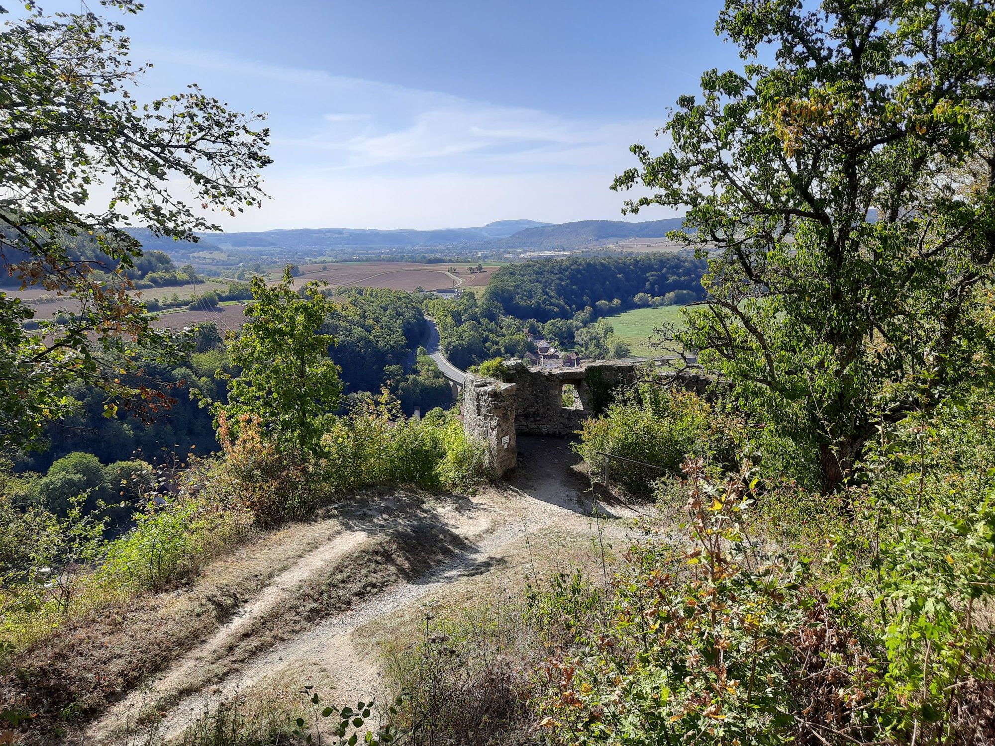 Blick von der Trimburg 