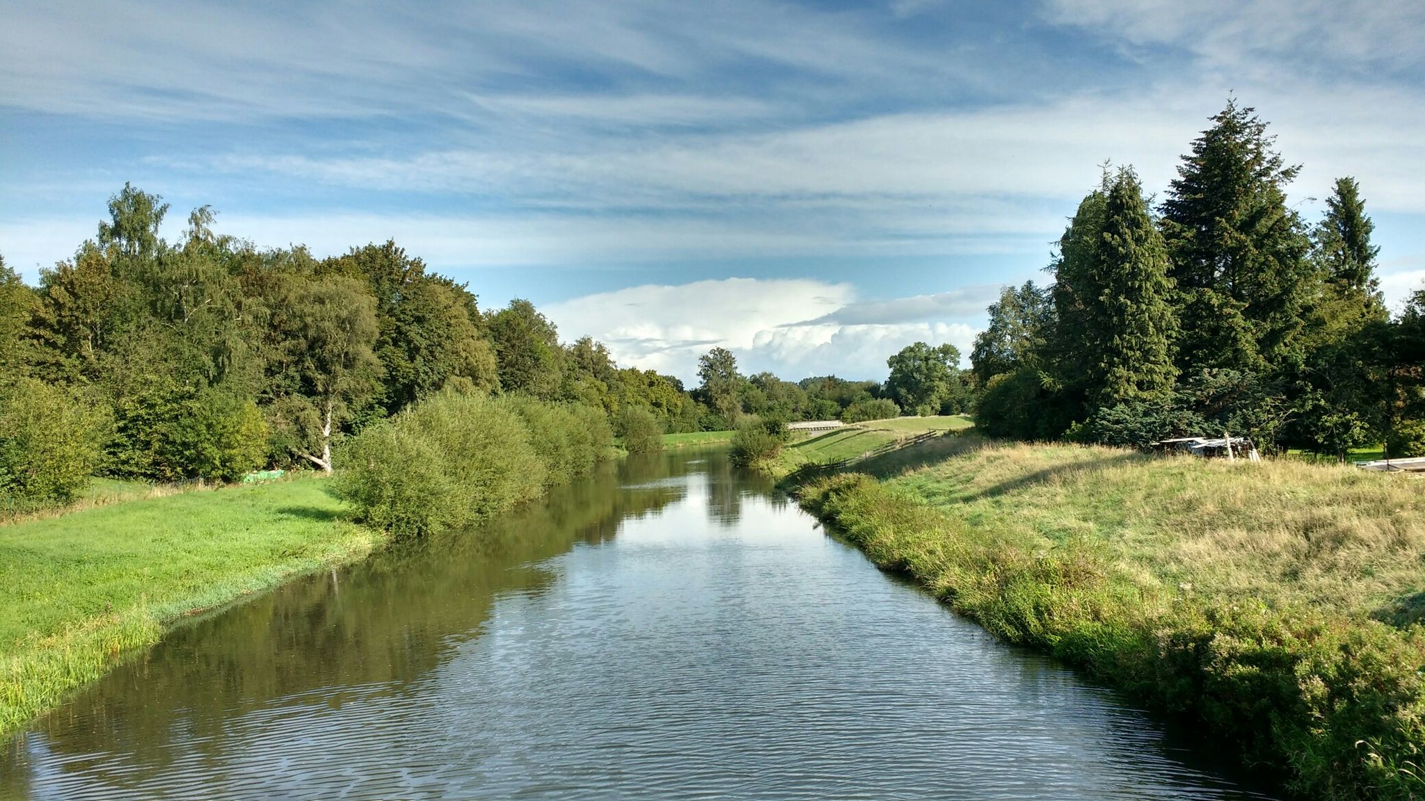 Die Oste in Bremervörde