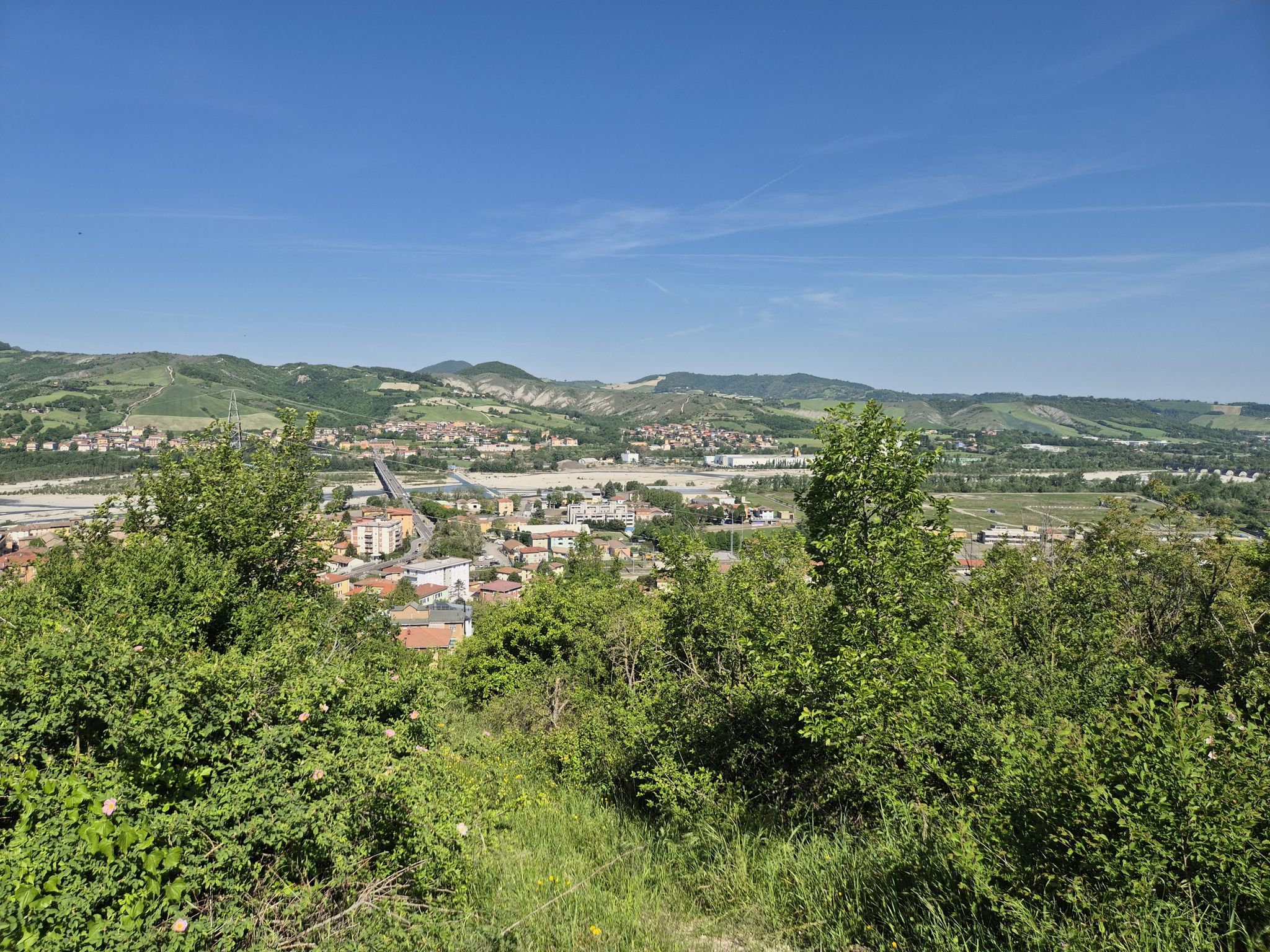 Vista sul ponte di Fornovo