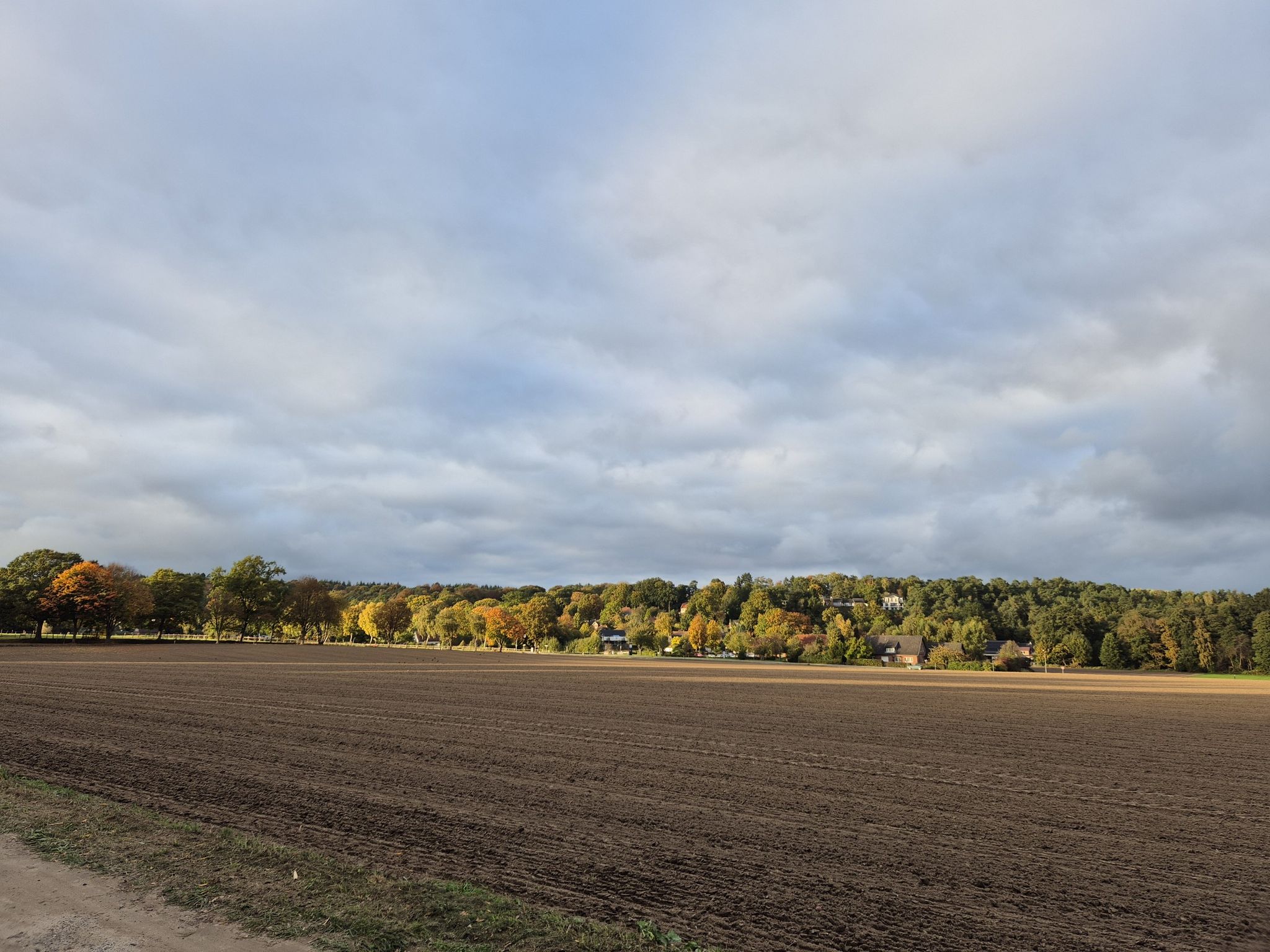 Ausblick über die Landschaft bei Bendestorf