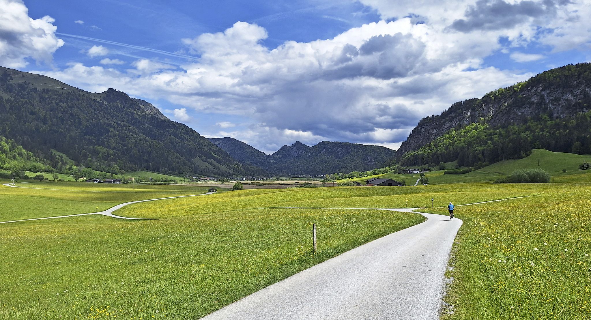 Blick über die Schwemm zur Harauer Spitze