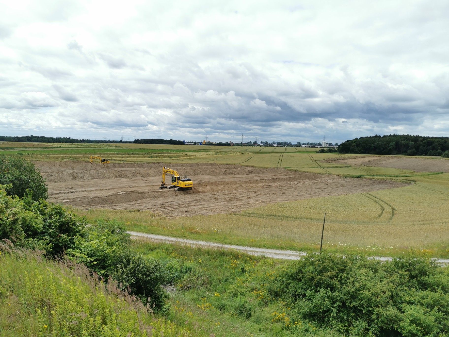Baustelle Amazon