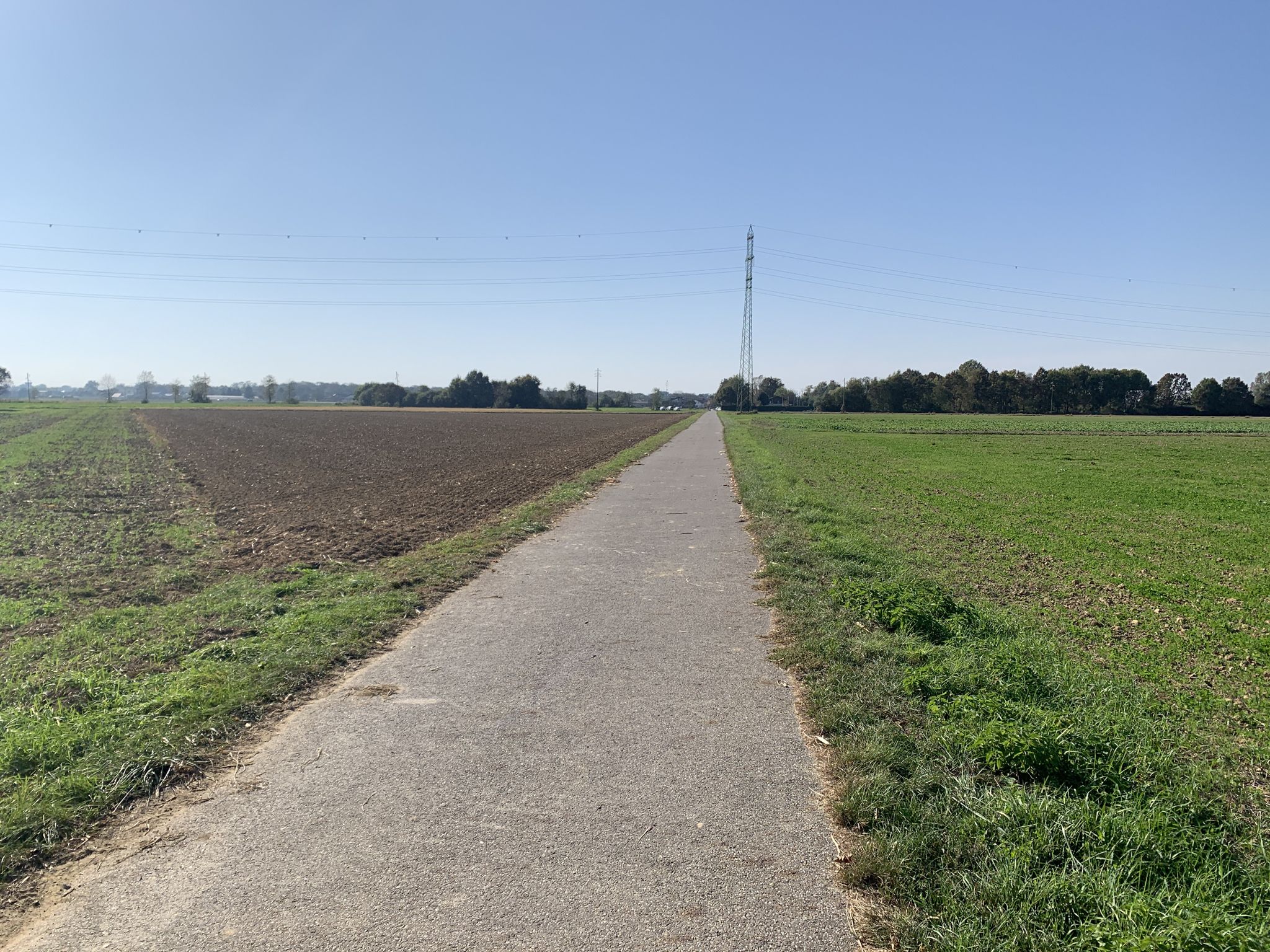 Radweg bei Martjanci