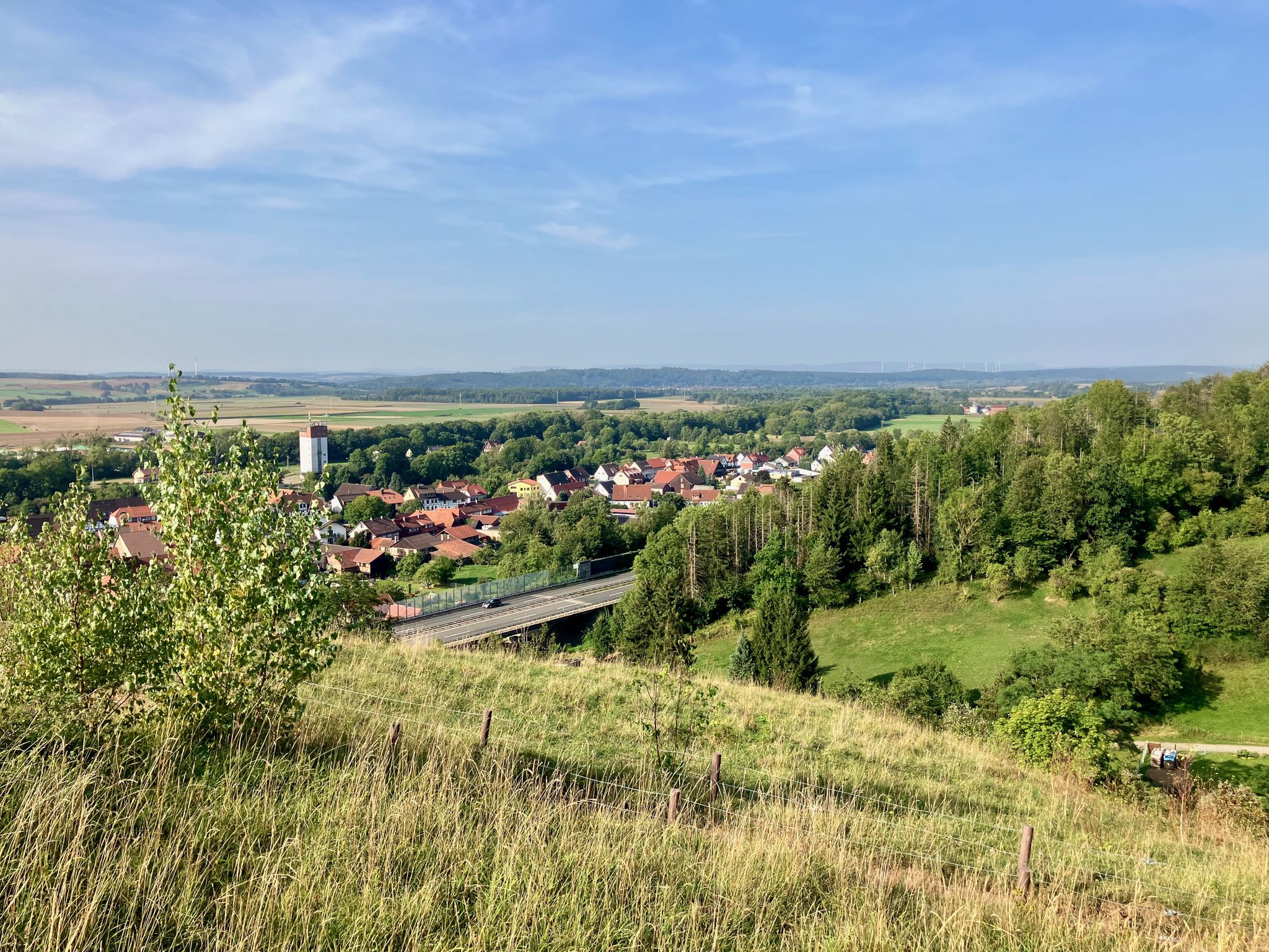 Blick auf Scharzfeld