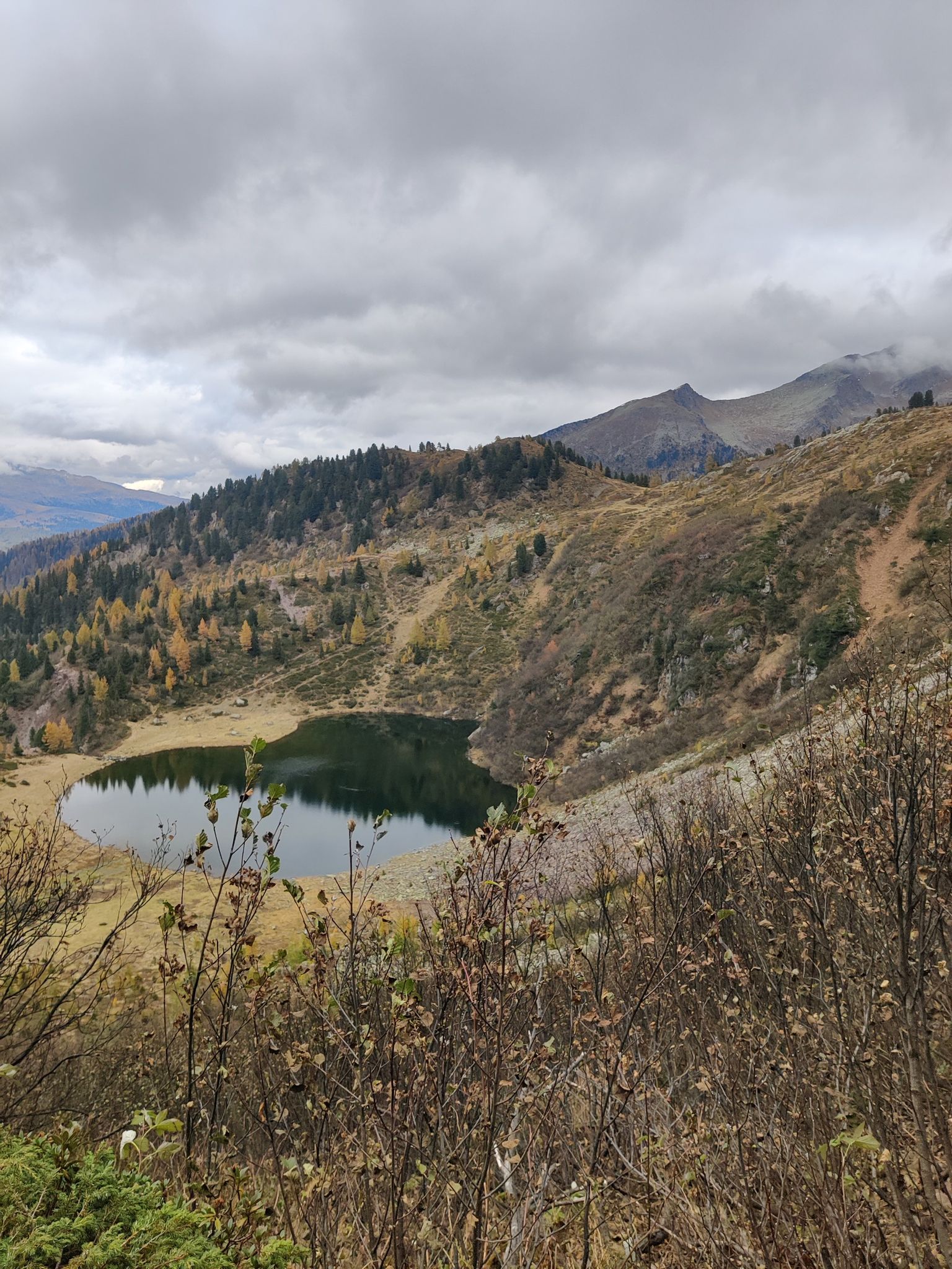 View of the lake