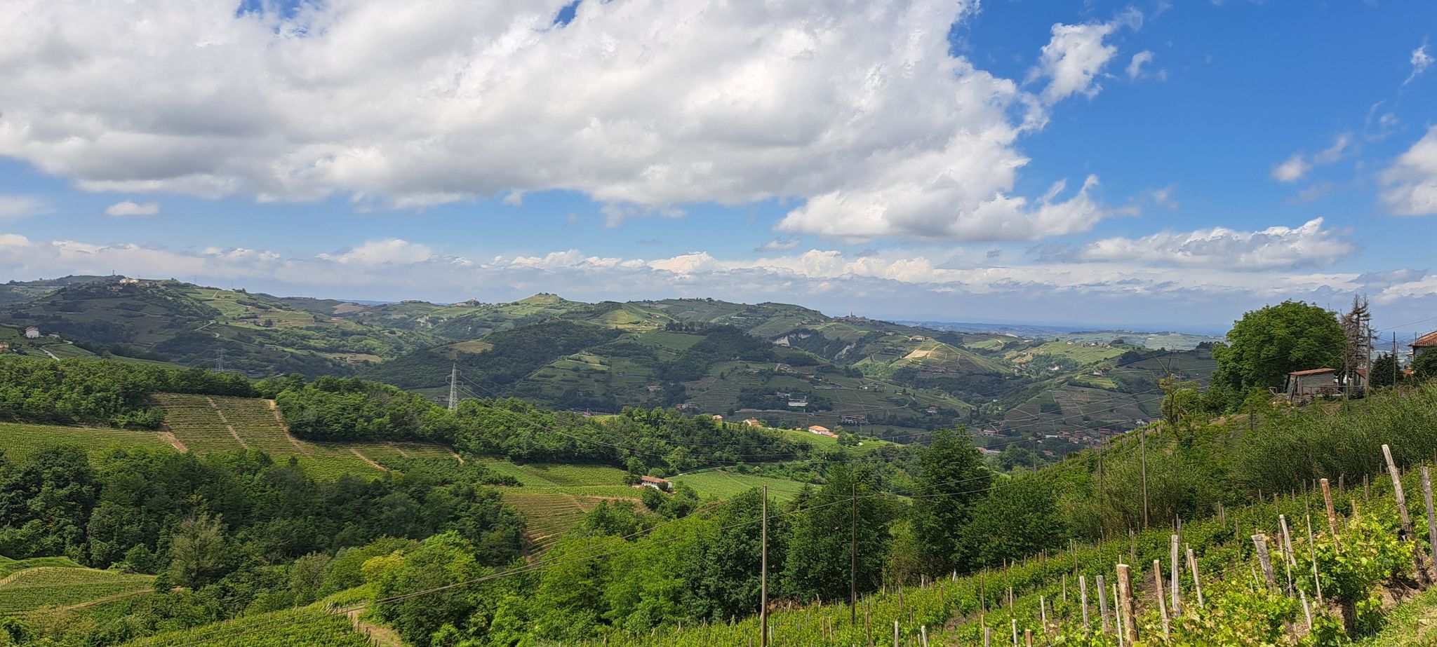 Strada Santa Libera-ritorno verso Santo Stefano Belbo-