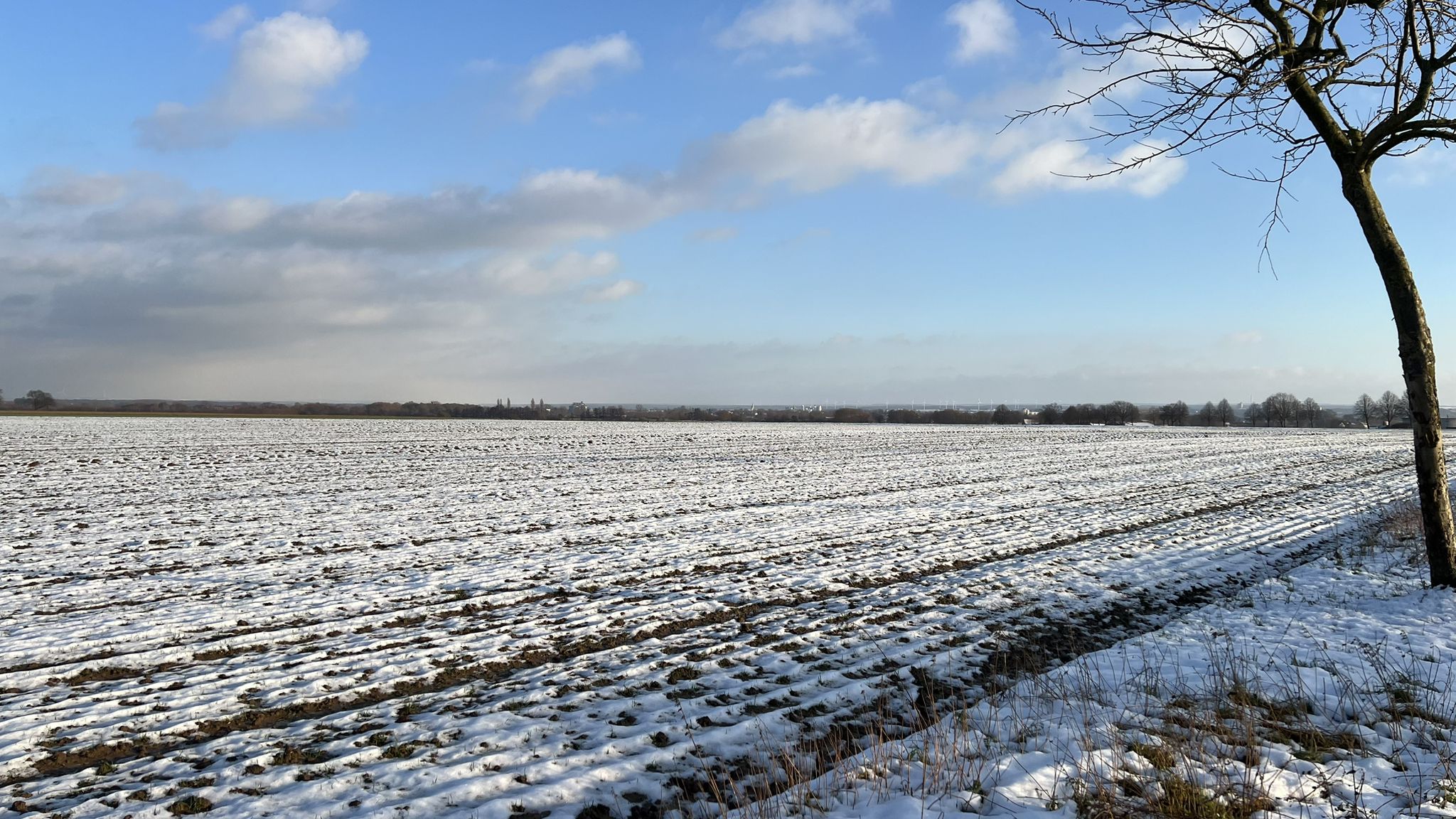 schöne Fernsicht nach Geseke