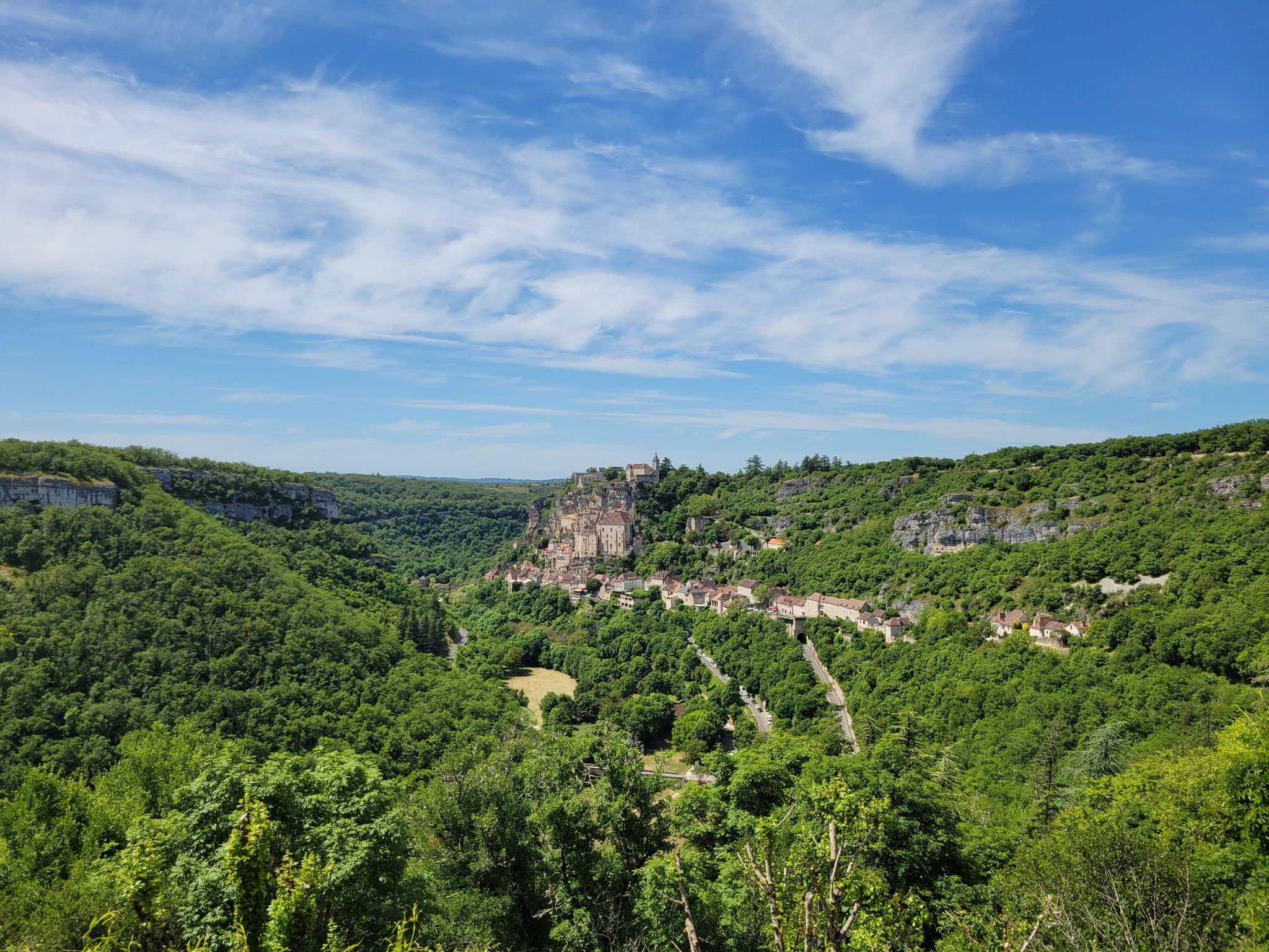Vue sur Rocamadour