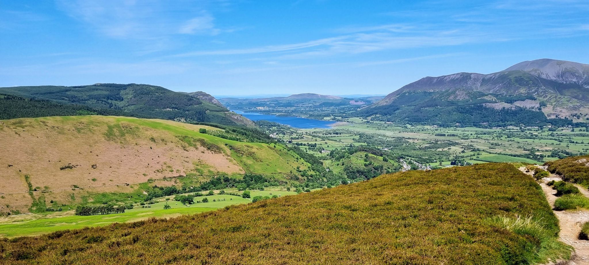 Newlands Hause from the East – Honister Pass loop from The