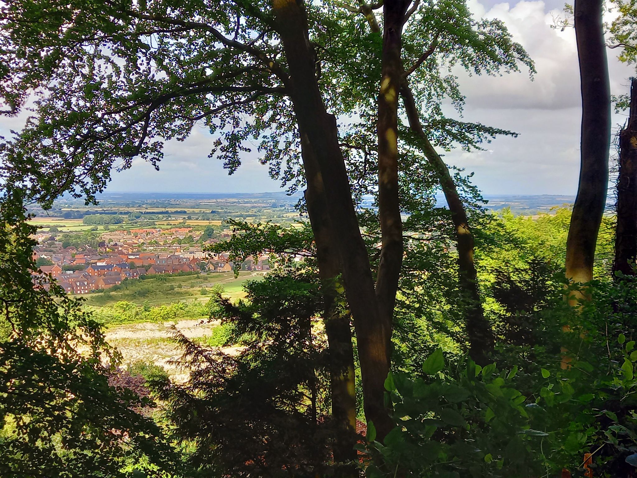 Blick auf Chinnor