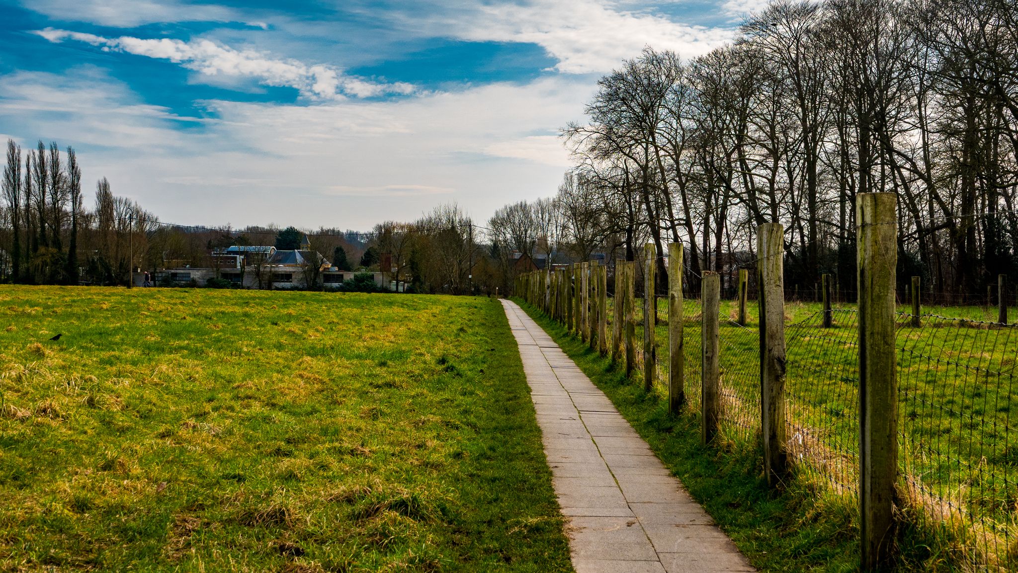 Groene dreef tussen Gerstjens en het stadscentrum