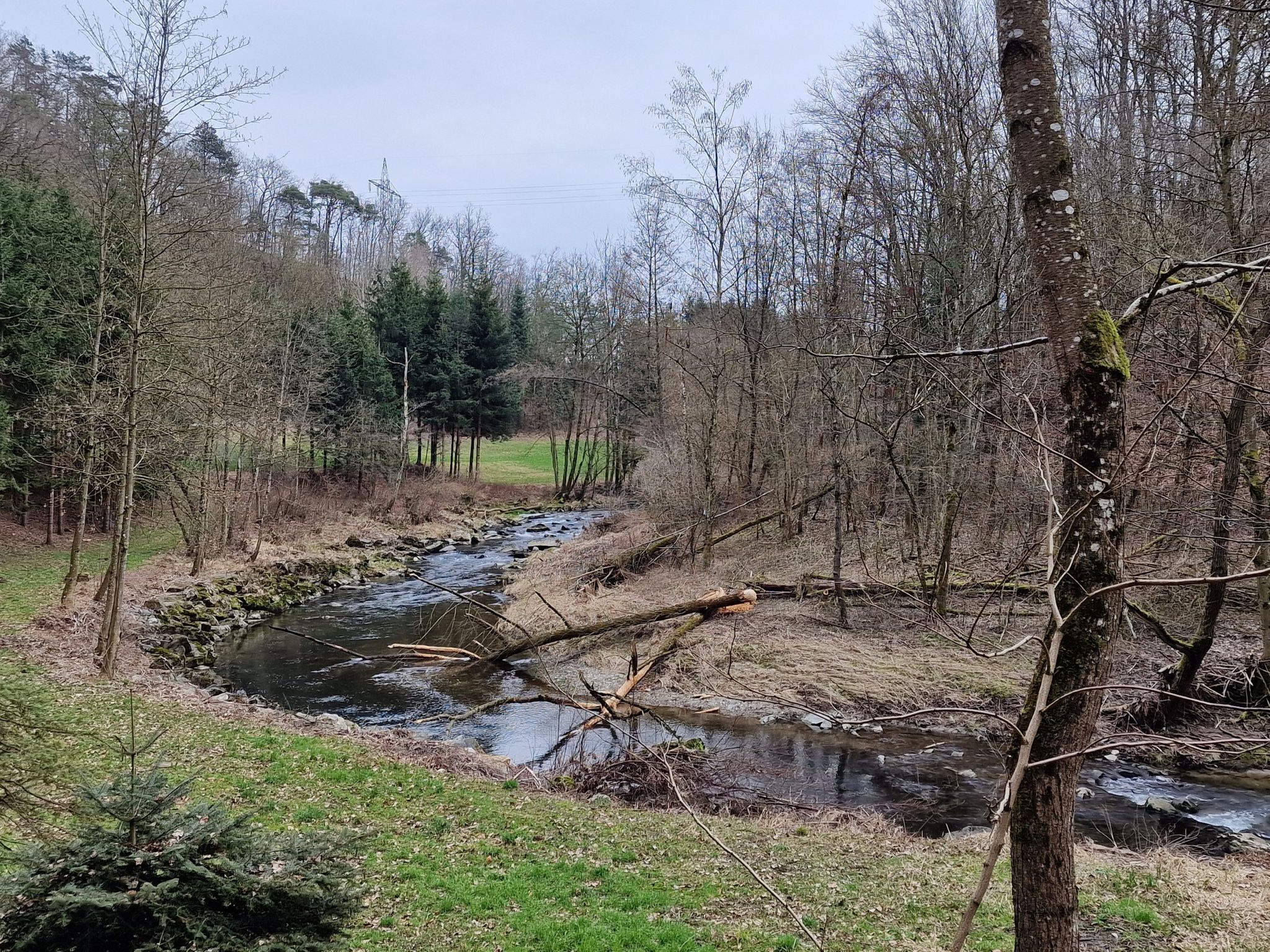 Schöner Abschnitt der Mank entlang