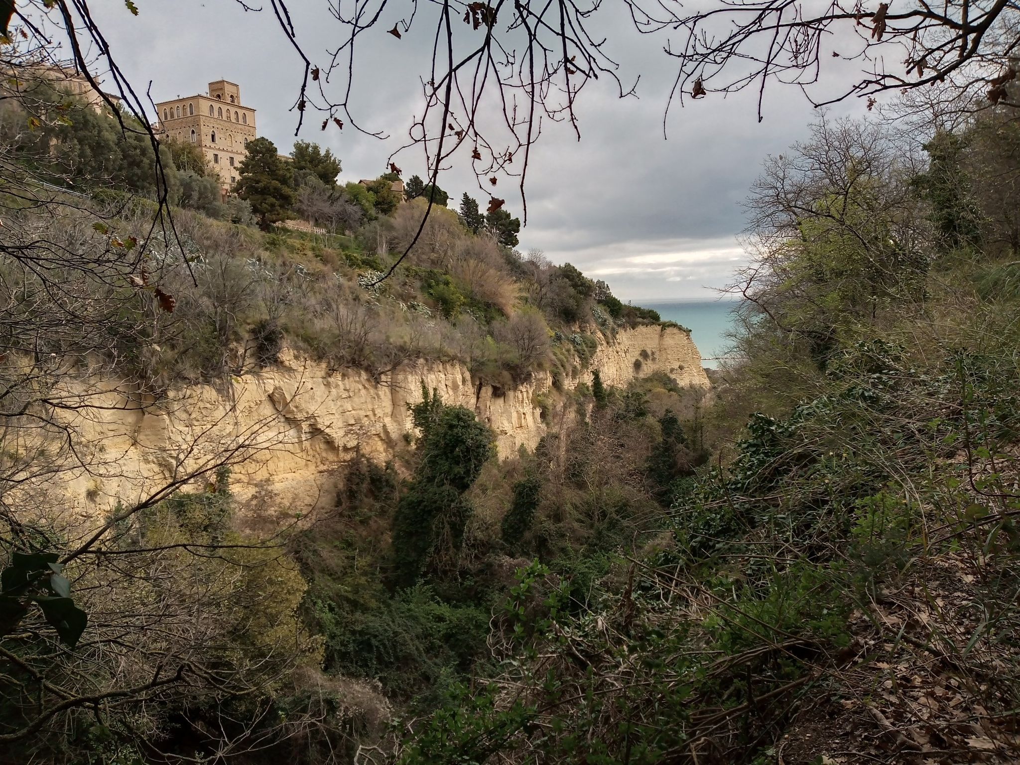 Vista sul Fosso Cupo.