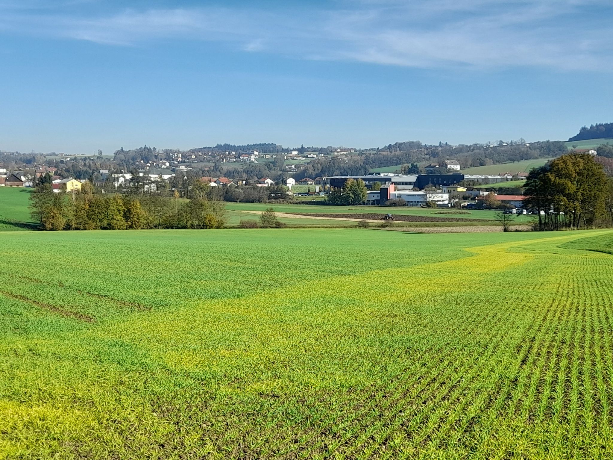 Blick nach Peuerbach