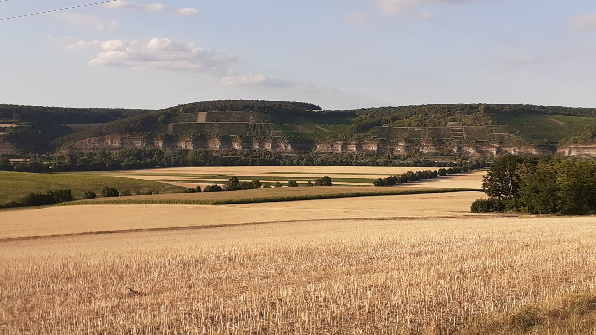 Blick vom Sternberg ins Maintal bei Himmelstadt