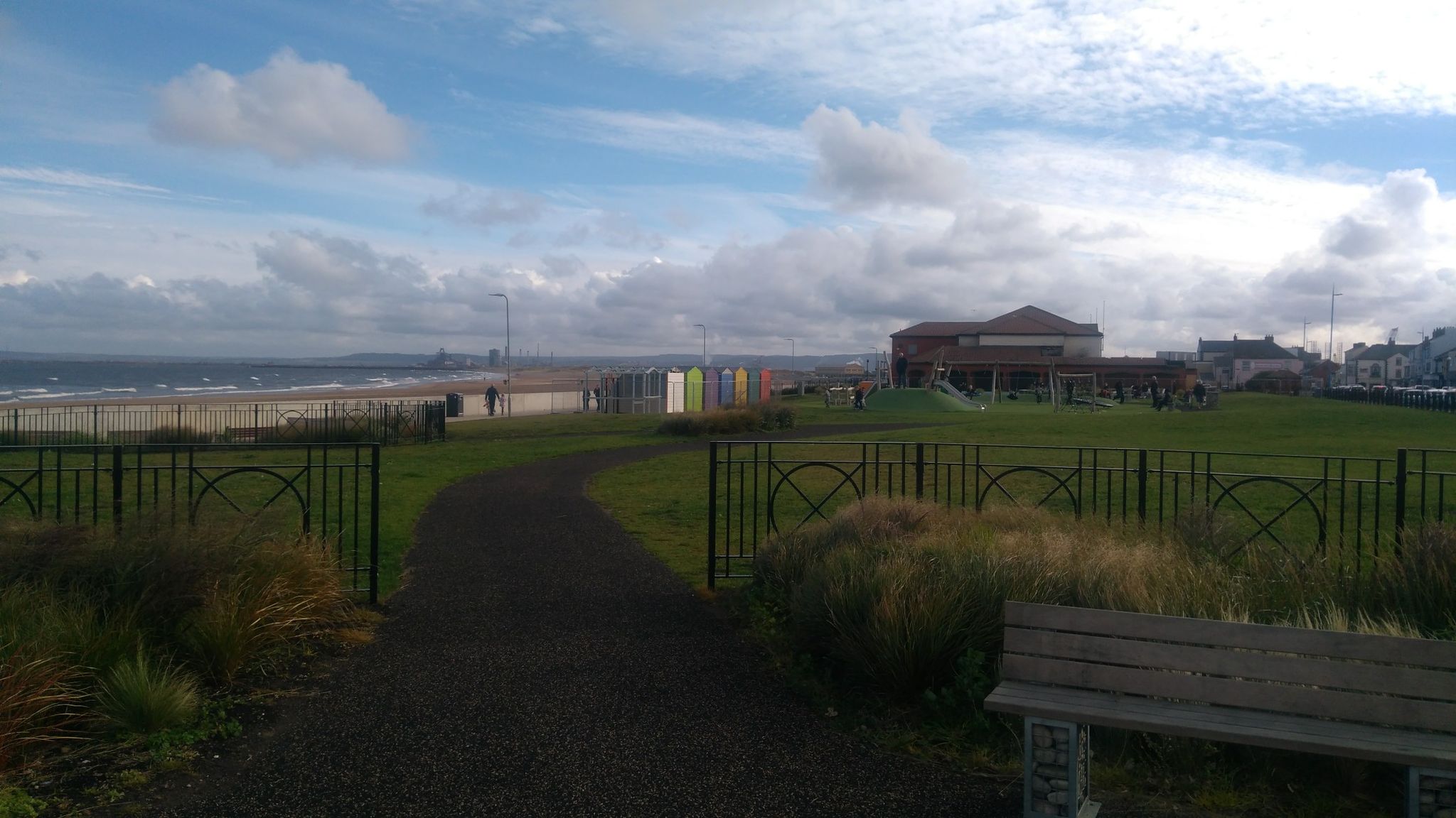 Seaton Carew Beach.