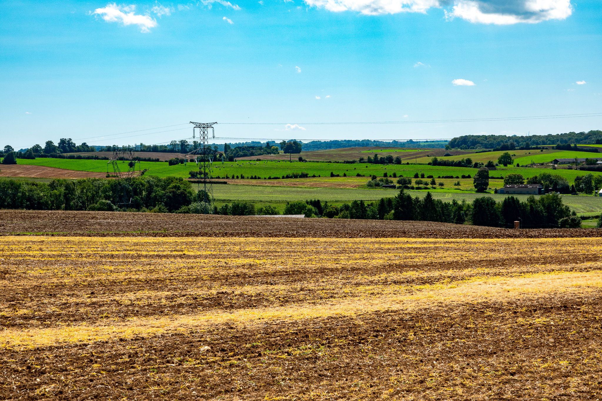 panorama richting Bossus-lès-Rumigny