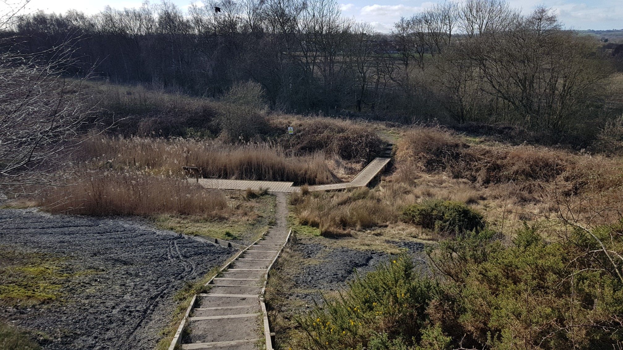 Raised walkway