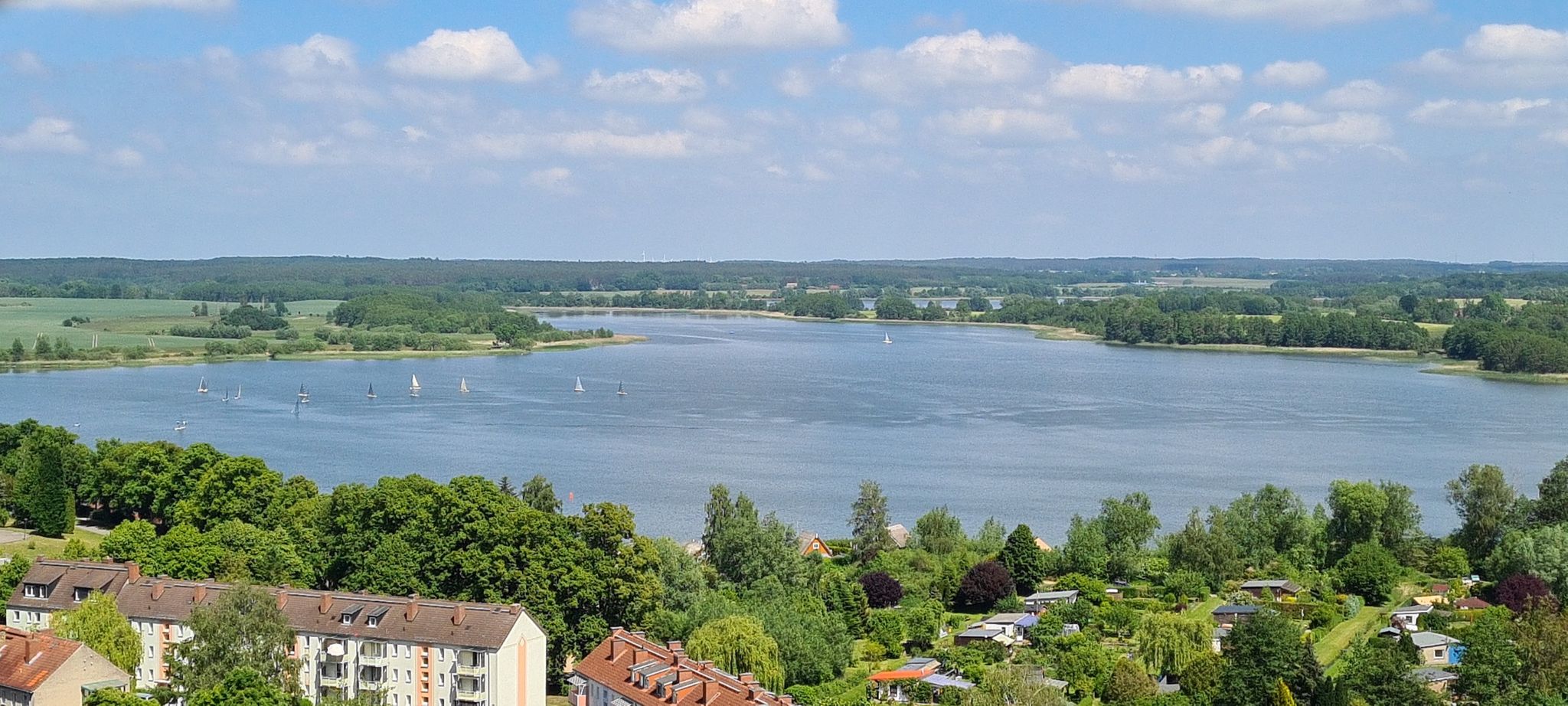 Herrlicher Blick zum Sternberger See