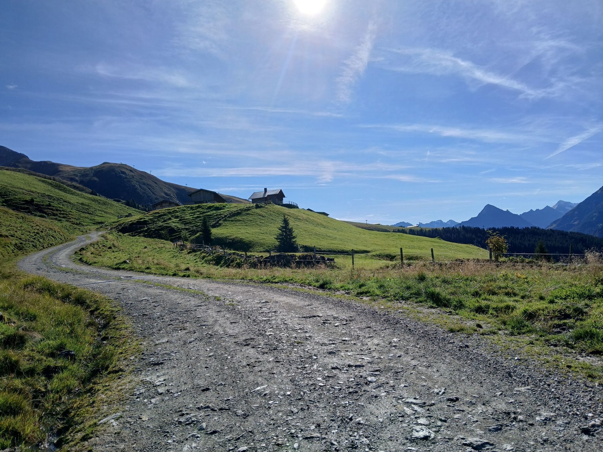 Blick zur Geiselalm