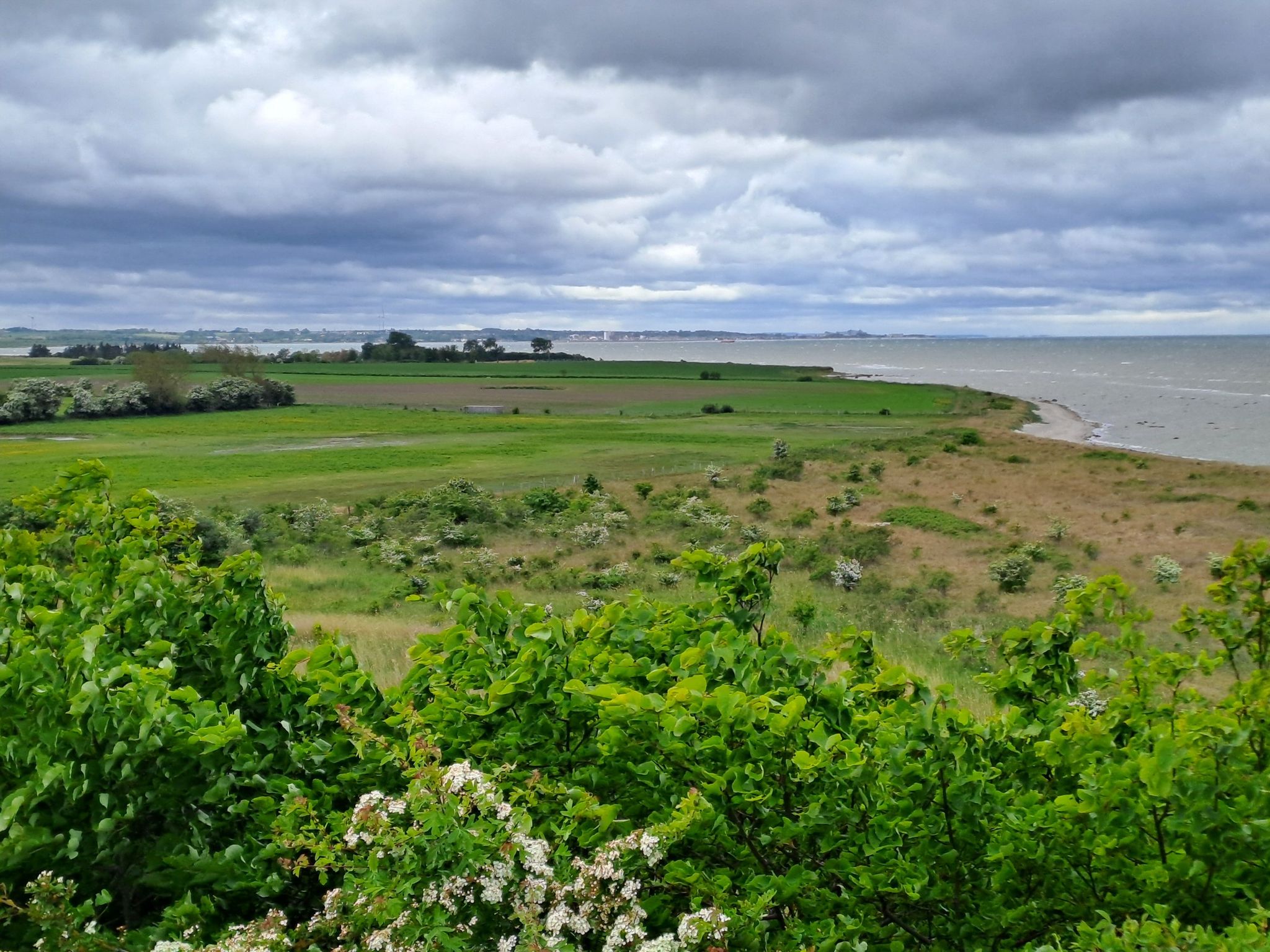 Blick zurück nach Heiligenhafen