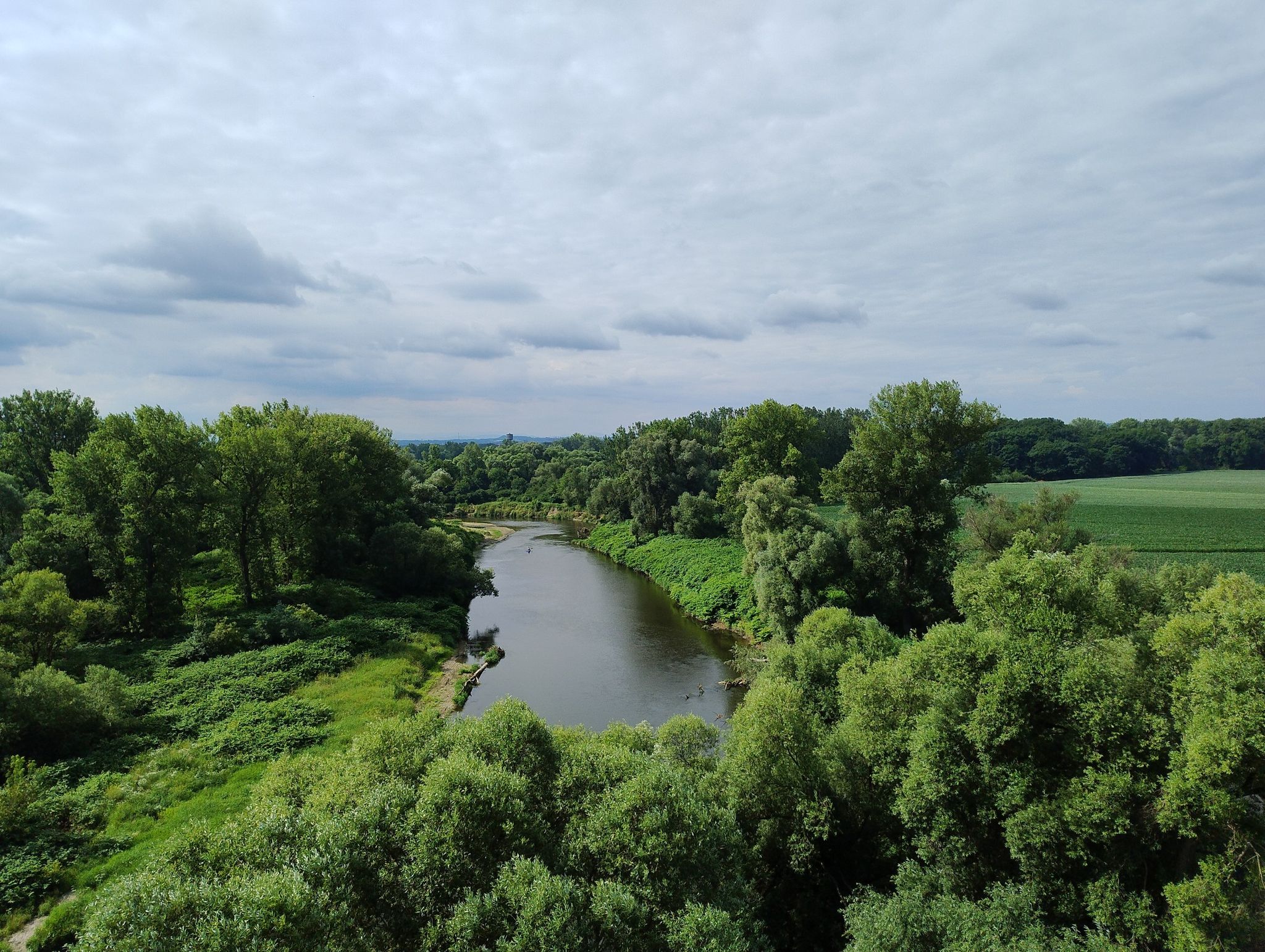widok na Odrę