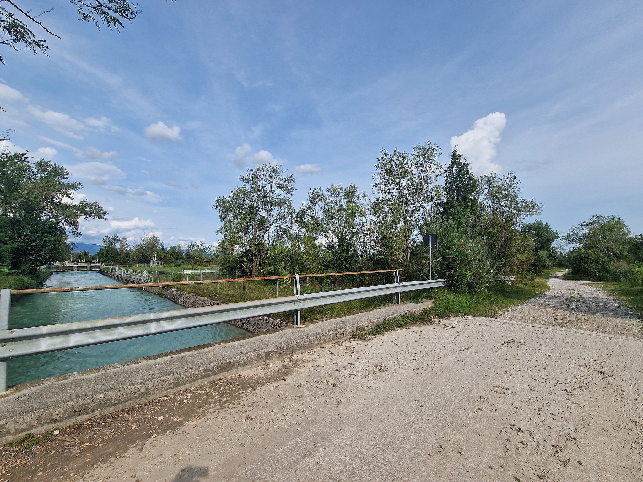 Überquerung Kanal San Leonardo
