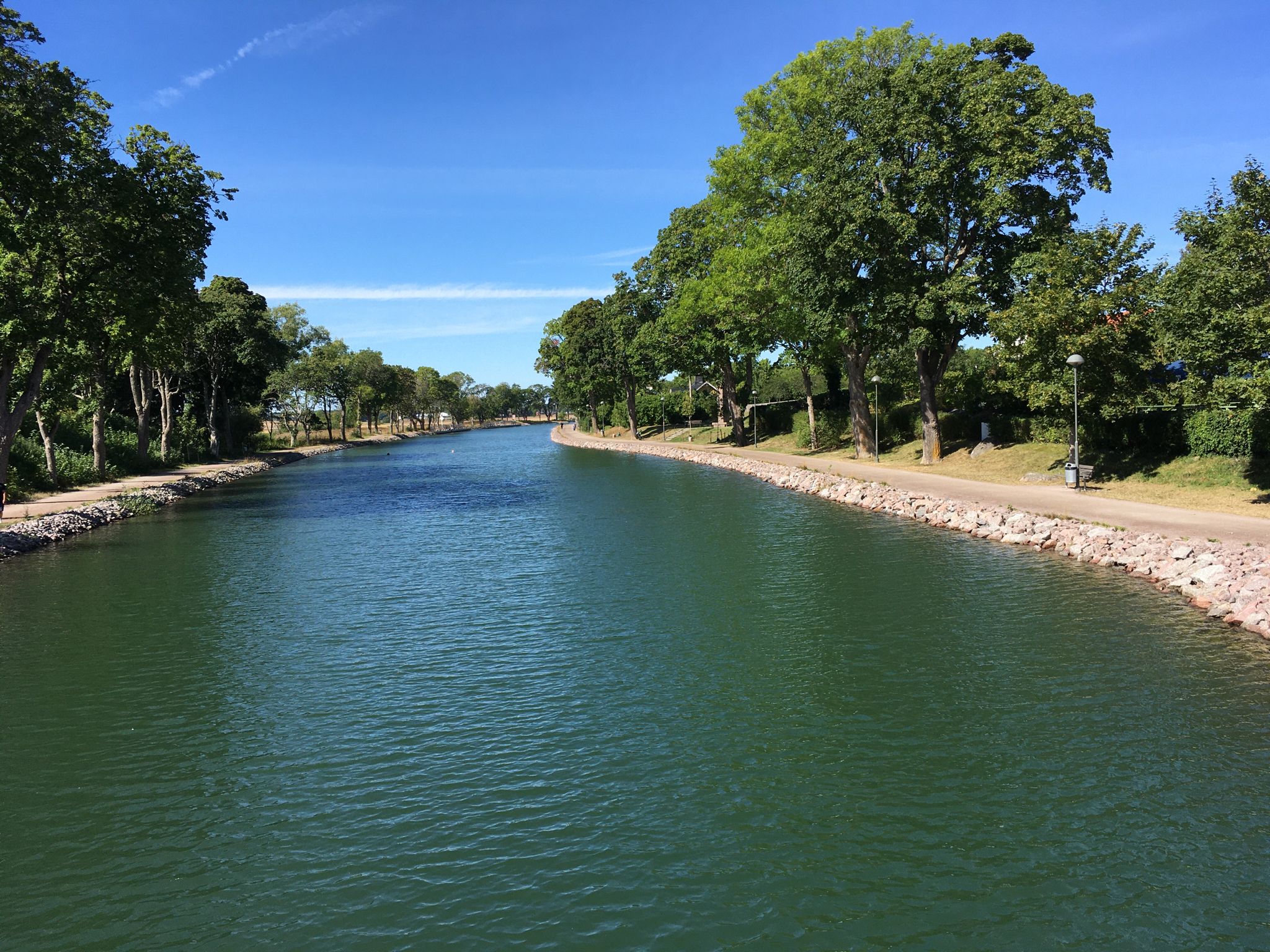 Götakanal in Berg