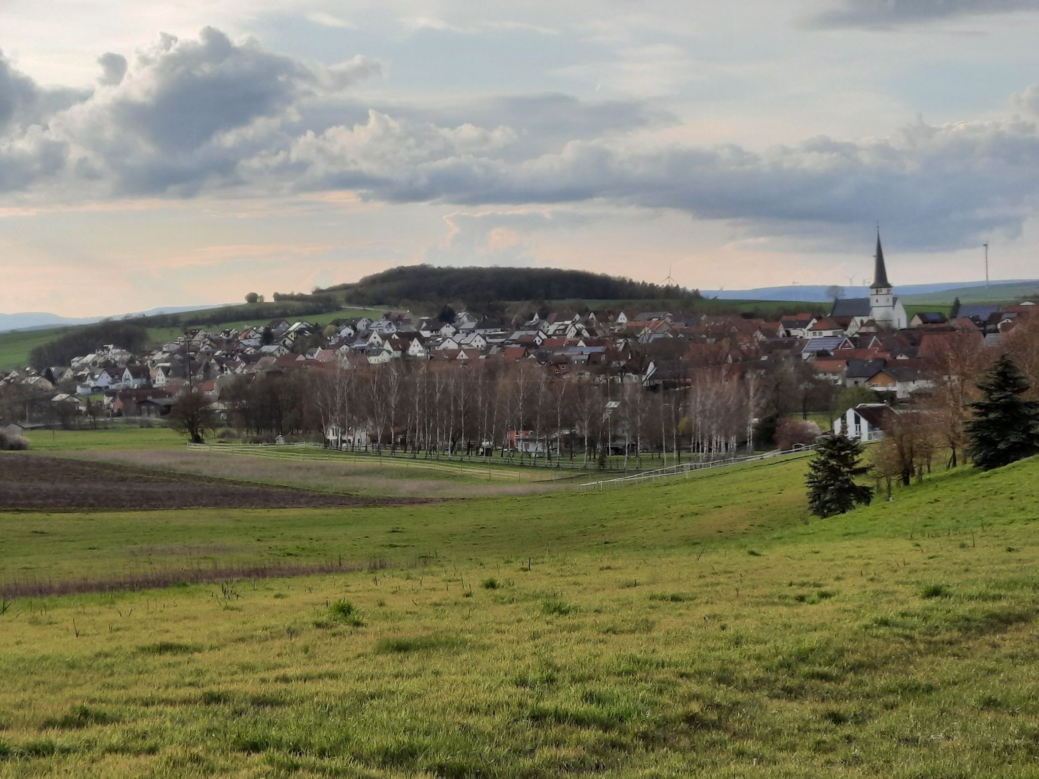 Blick nach Großeibstadt