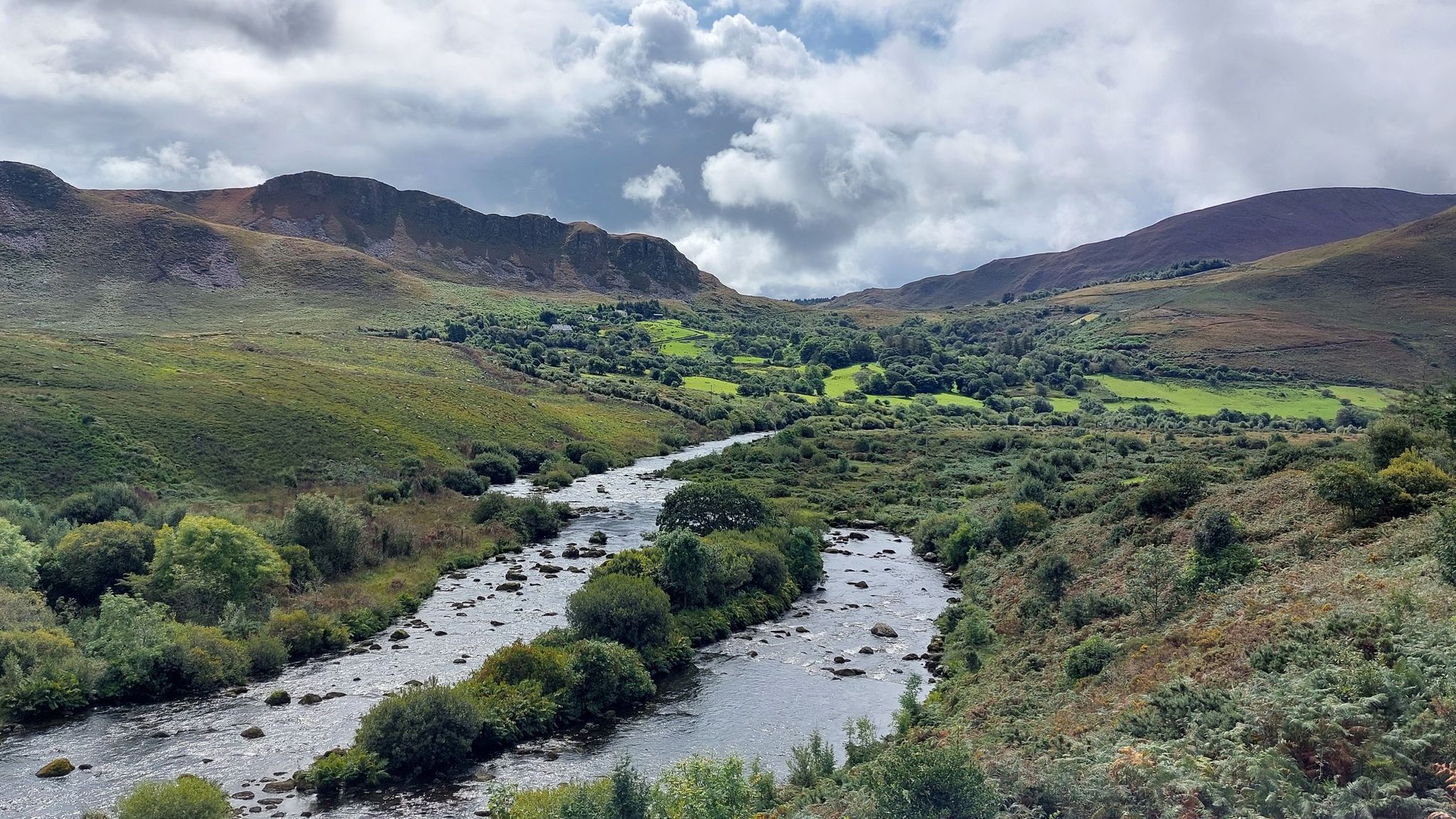 Caragh River Aussichtspunkt am Ring of Kerry