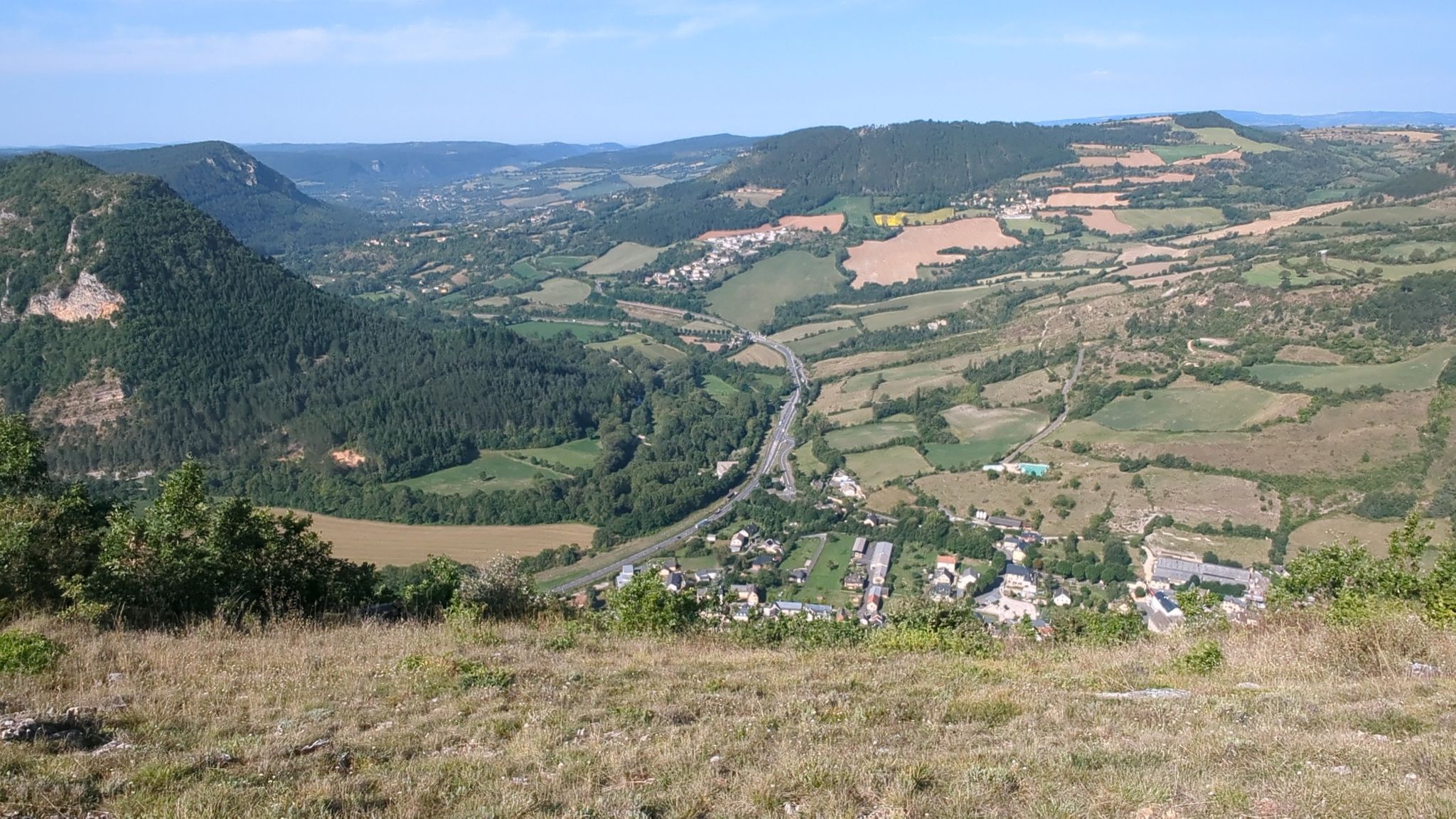 Sur les hauteurs de Barjac