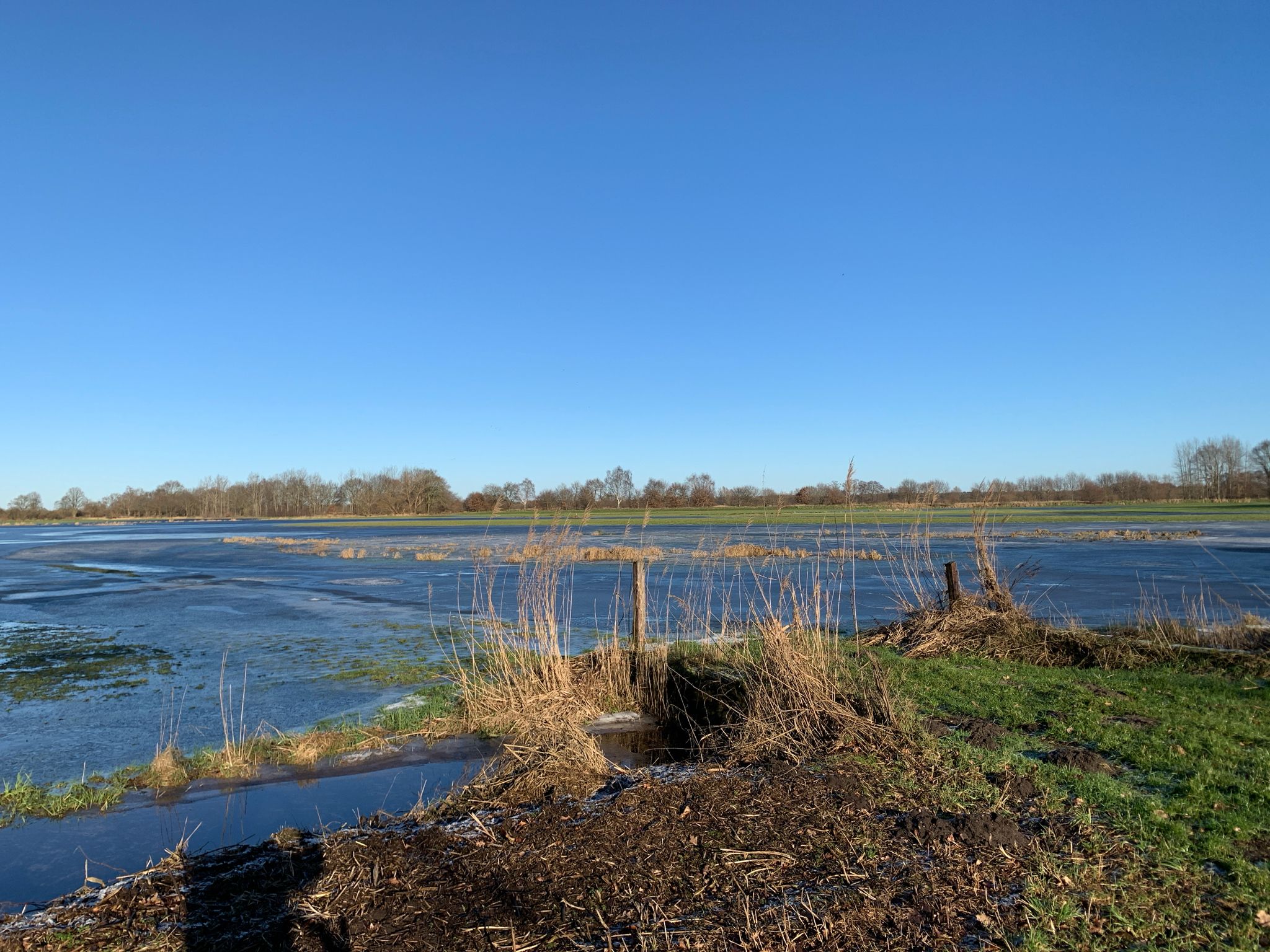Schon wieder viel Wasser unterwegs