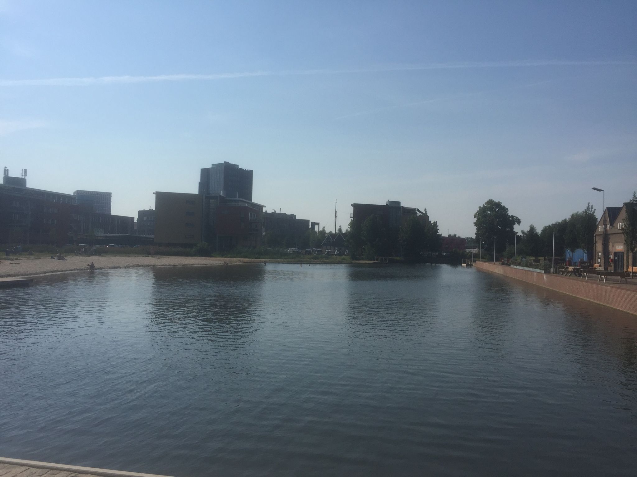 De stadsvijver!