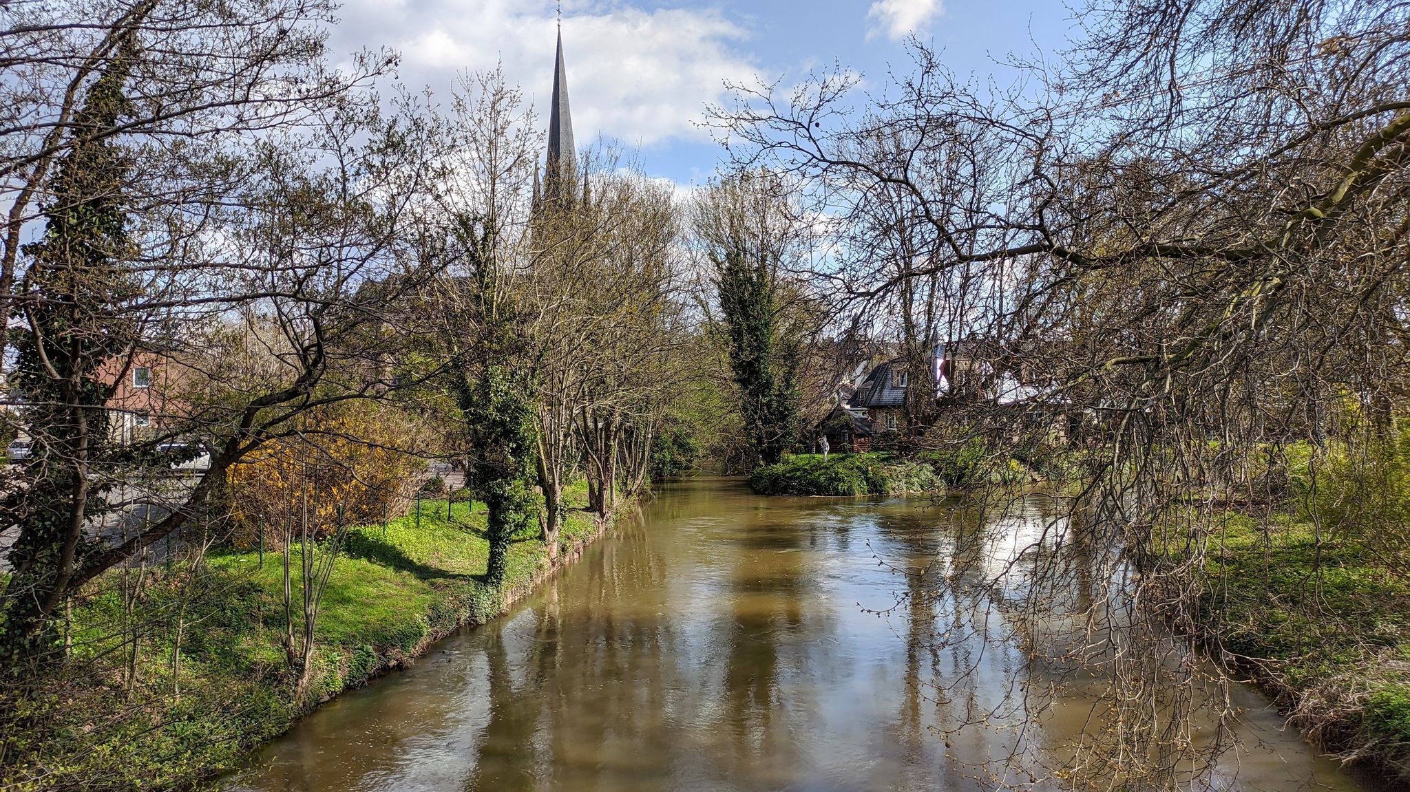 Blick nach Bedburg