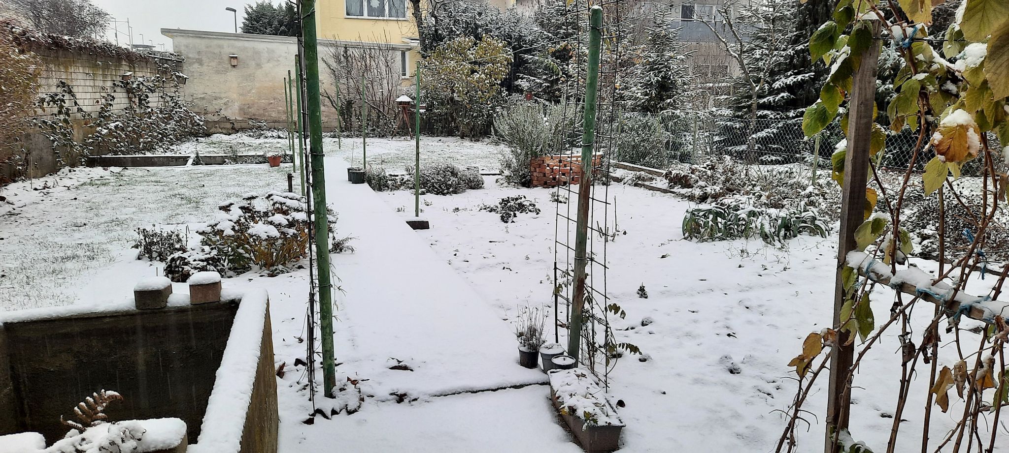 Wintermärchen im Garten