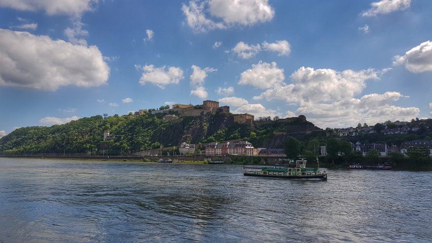 die Festung Ehrenbreitstein