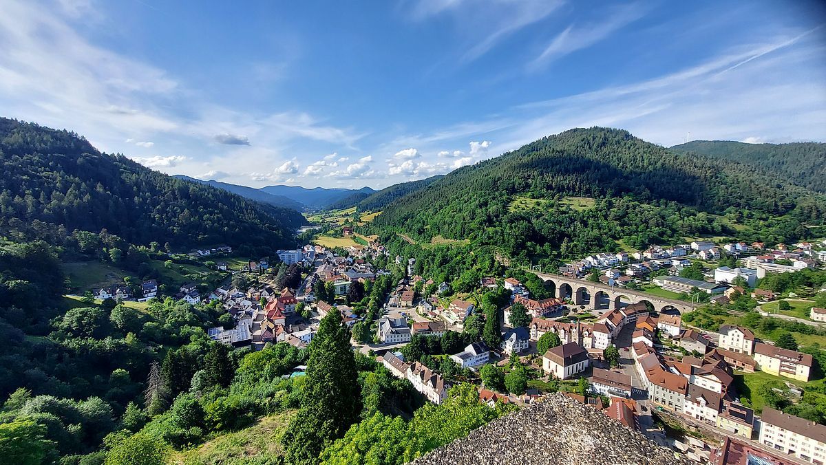 Hornberg Schoss - Aussicht Turm