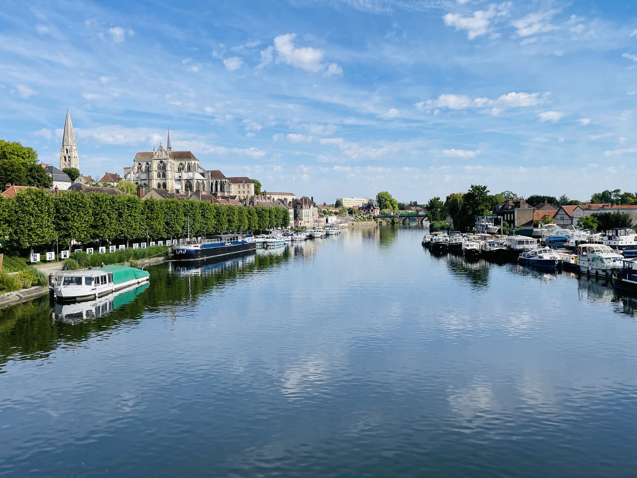 Toller Blick auf Auxerre😍