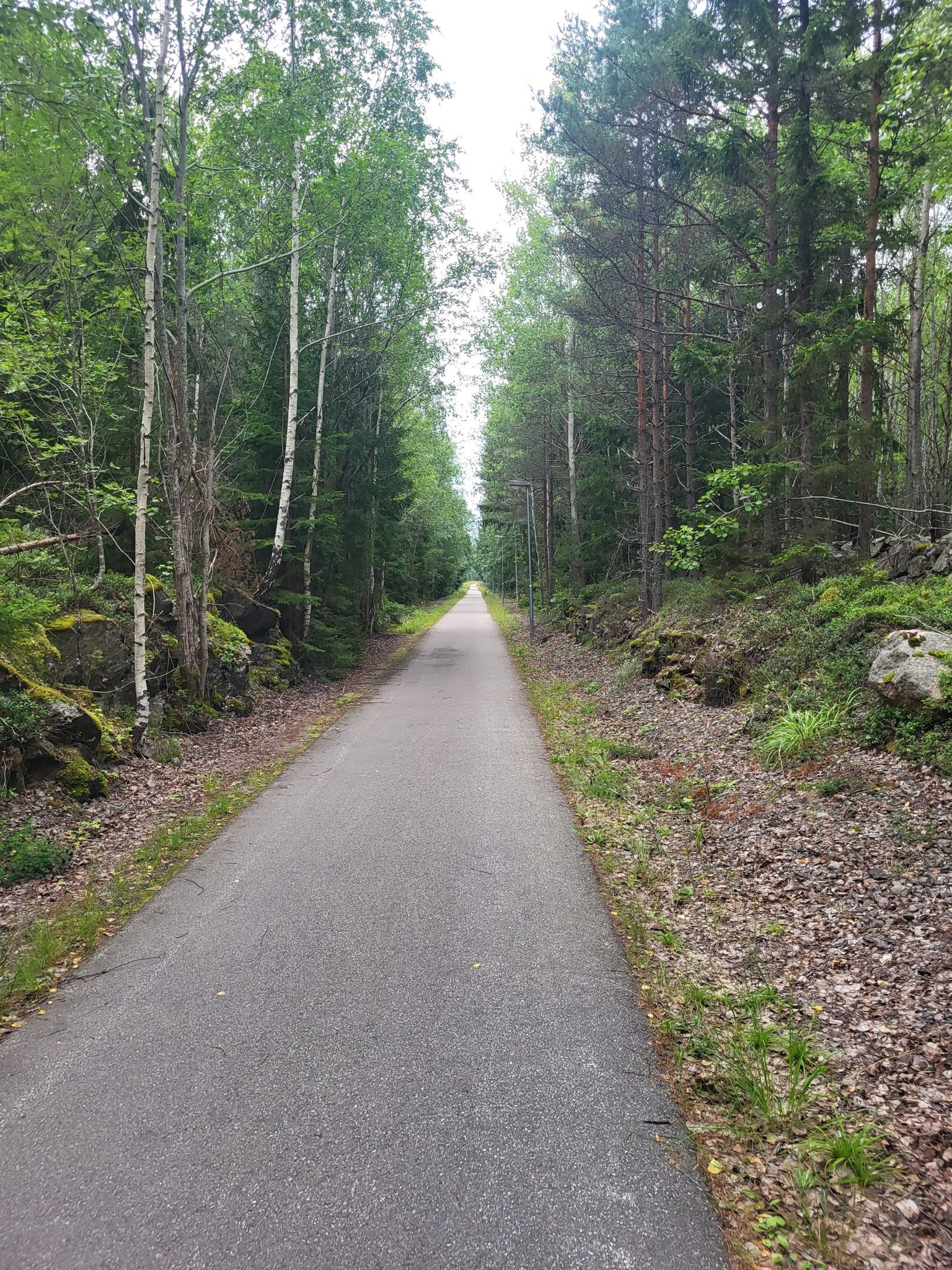 Paved cycleway