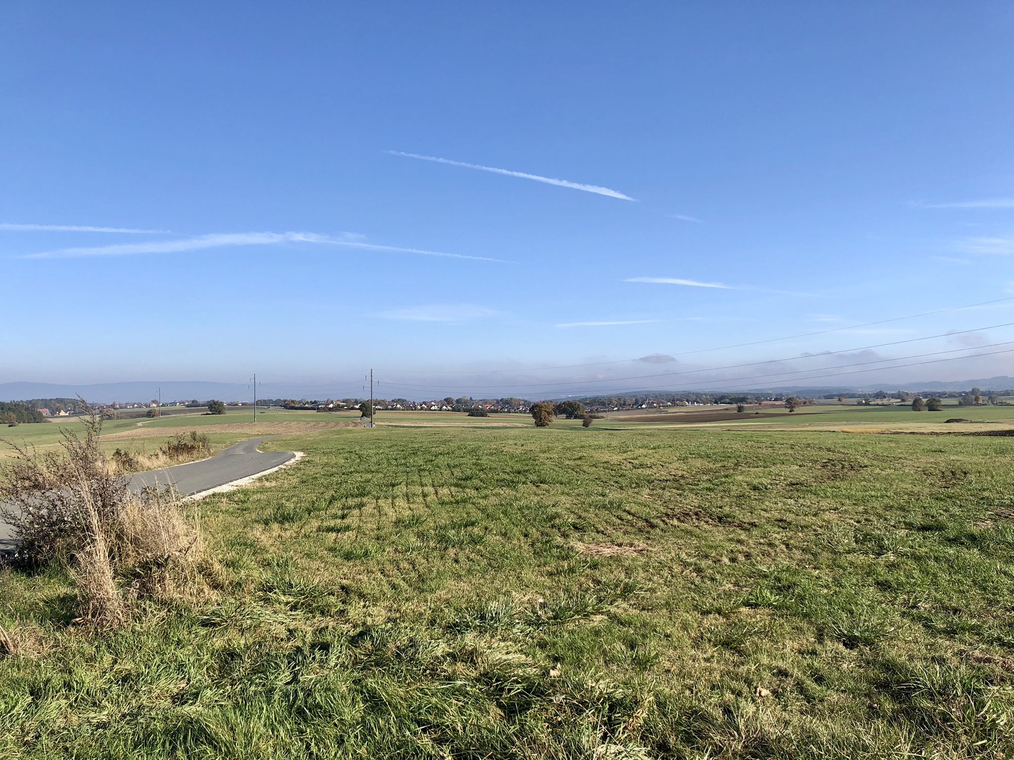 Panoramablick Oberwaiz