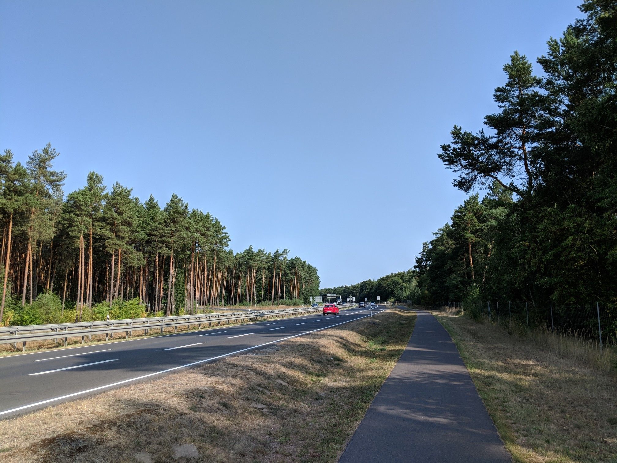 B96 zwischen Sachsenhausen und Nassenheide
