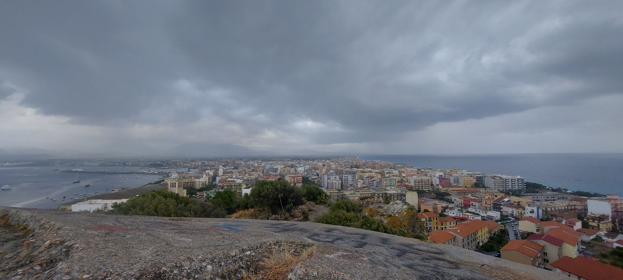 Blick auf Milazzo