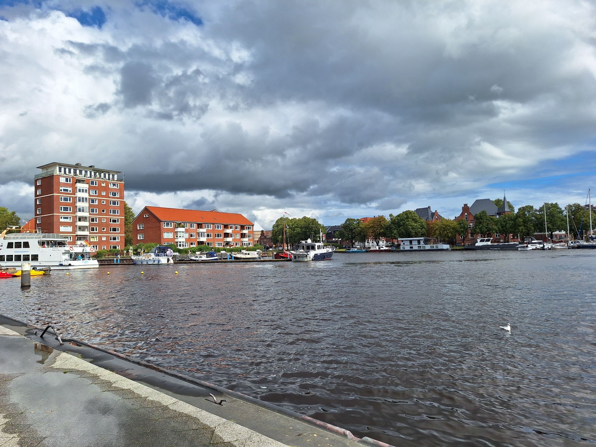 Blick in den alten Binnenhafen