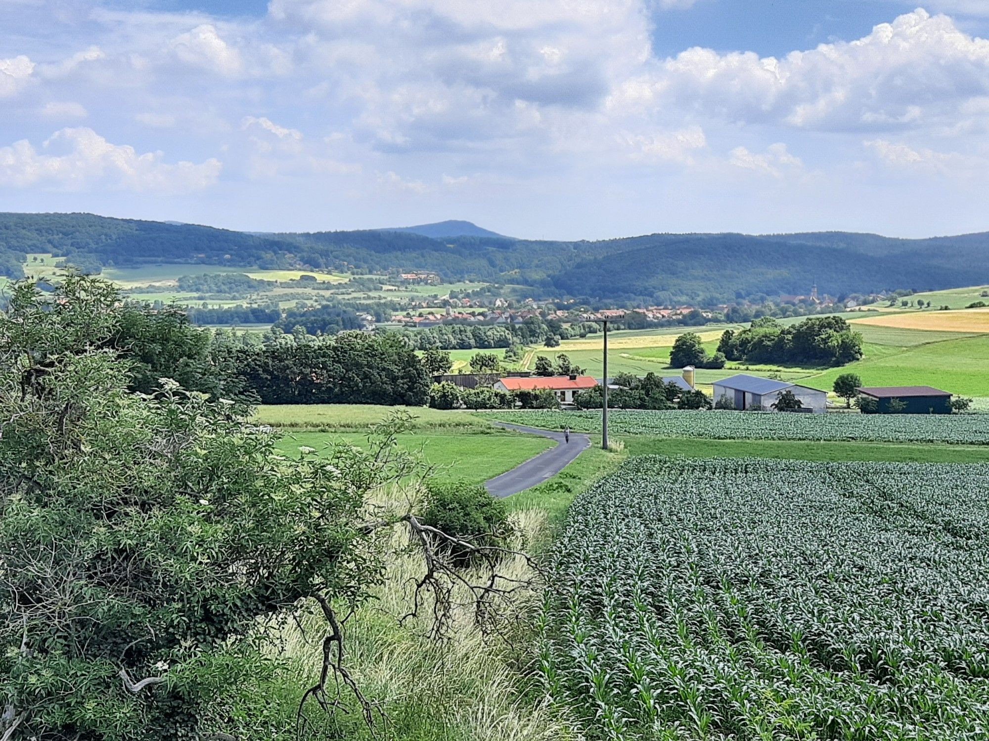 Blick auf Fladungen