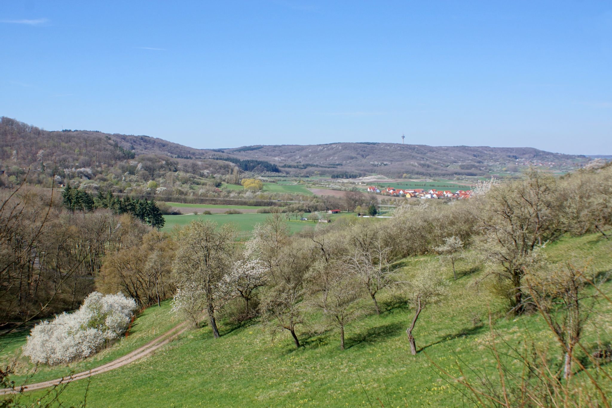 Blick auf Marktbergel