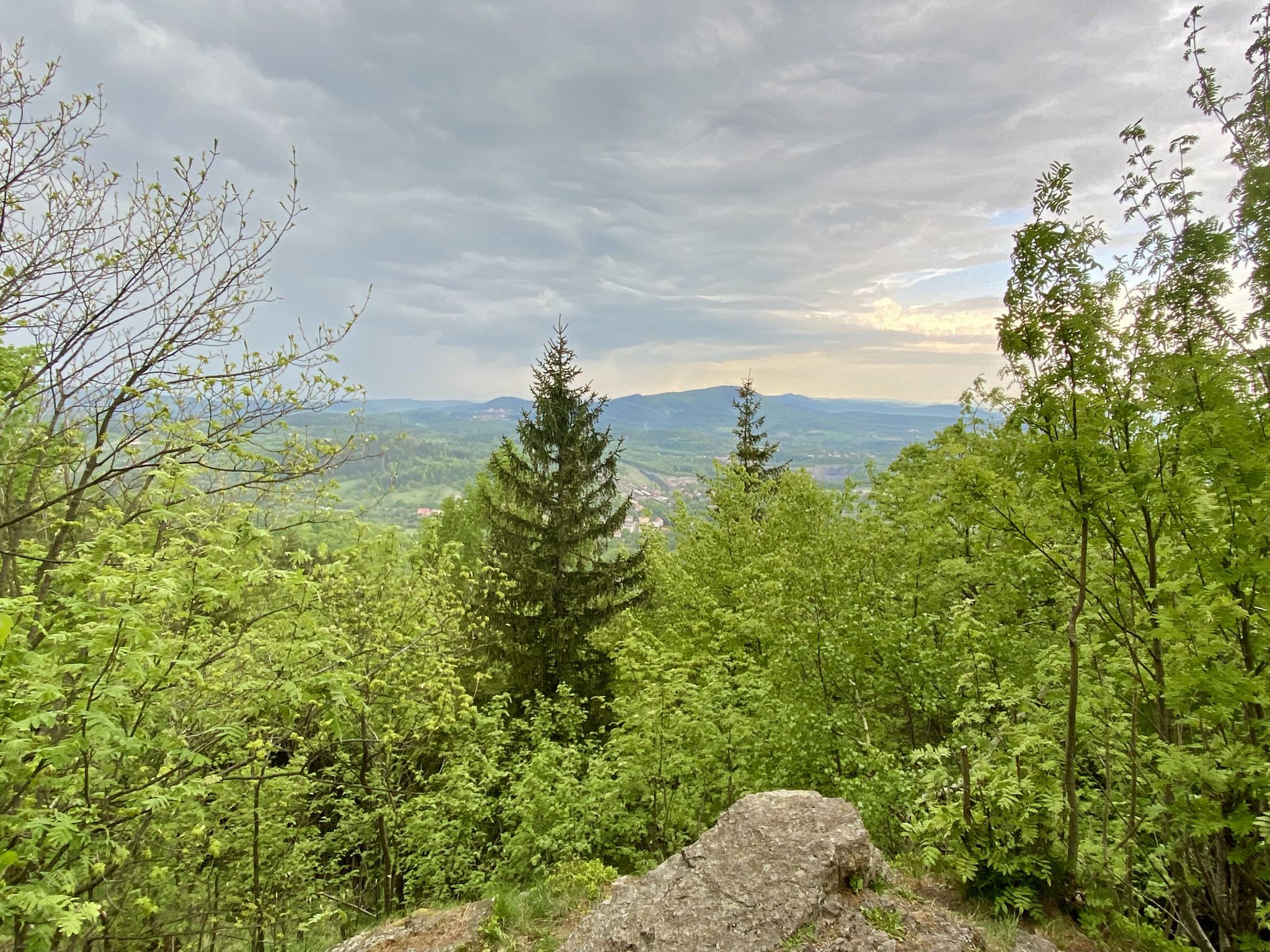 Blick vom Wołowiec